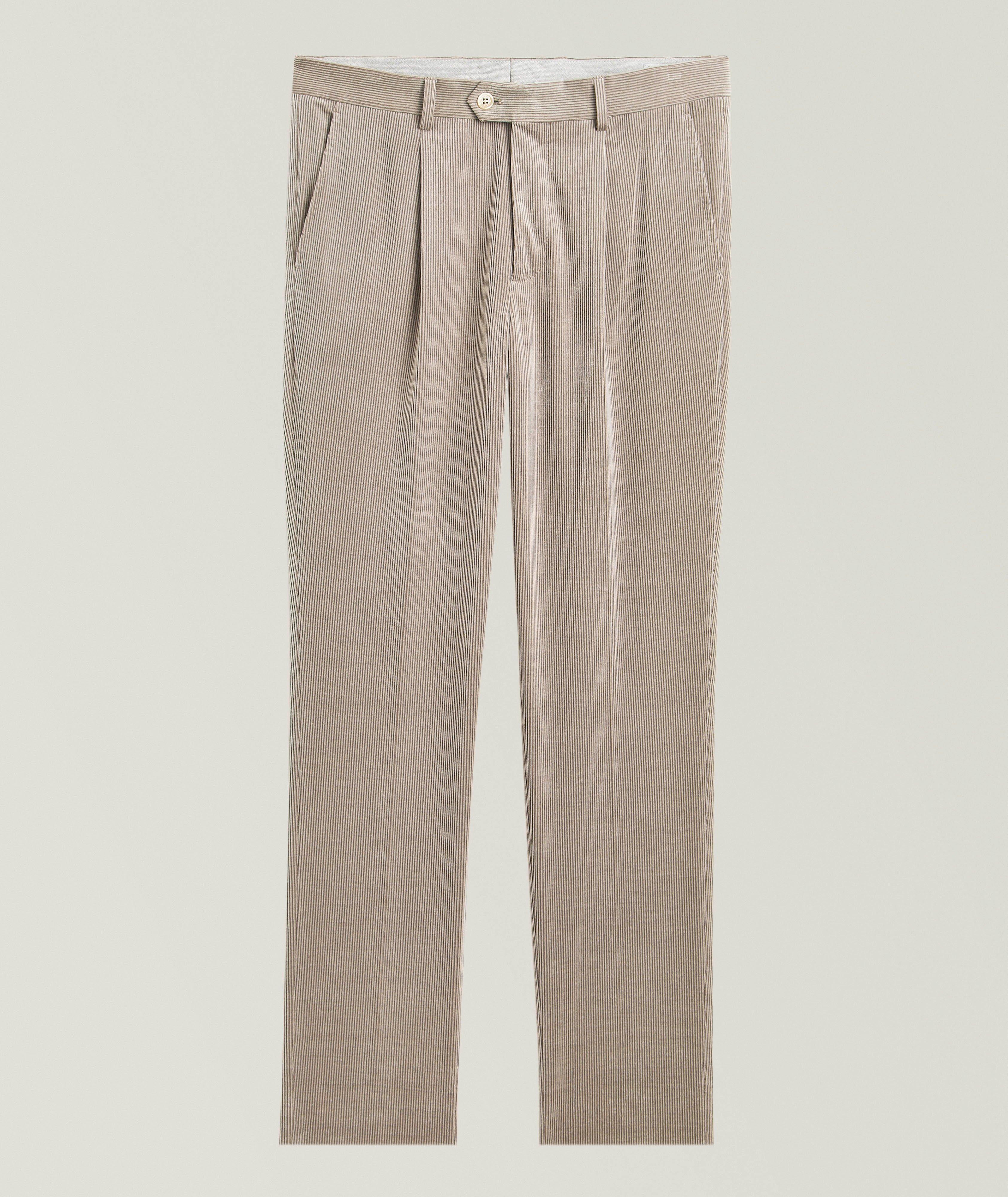 Pantalon habillé en velours côtelé image 0