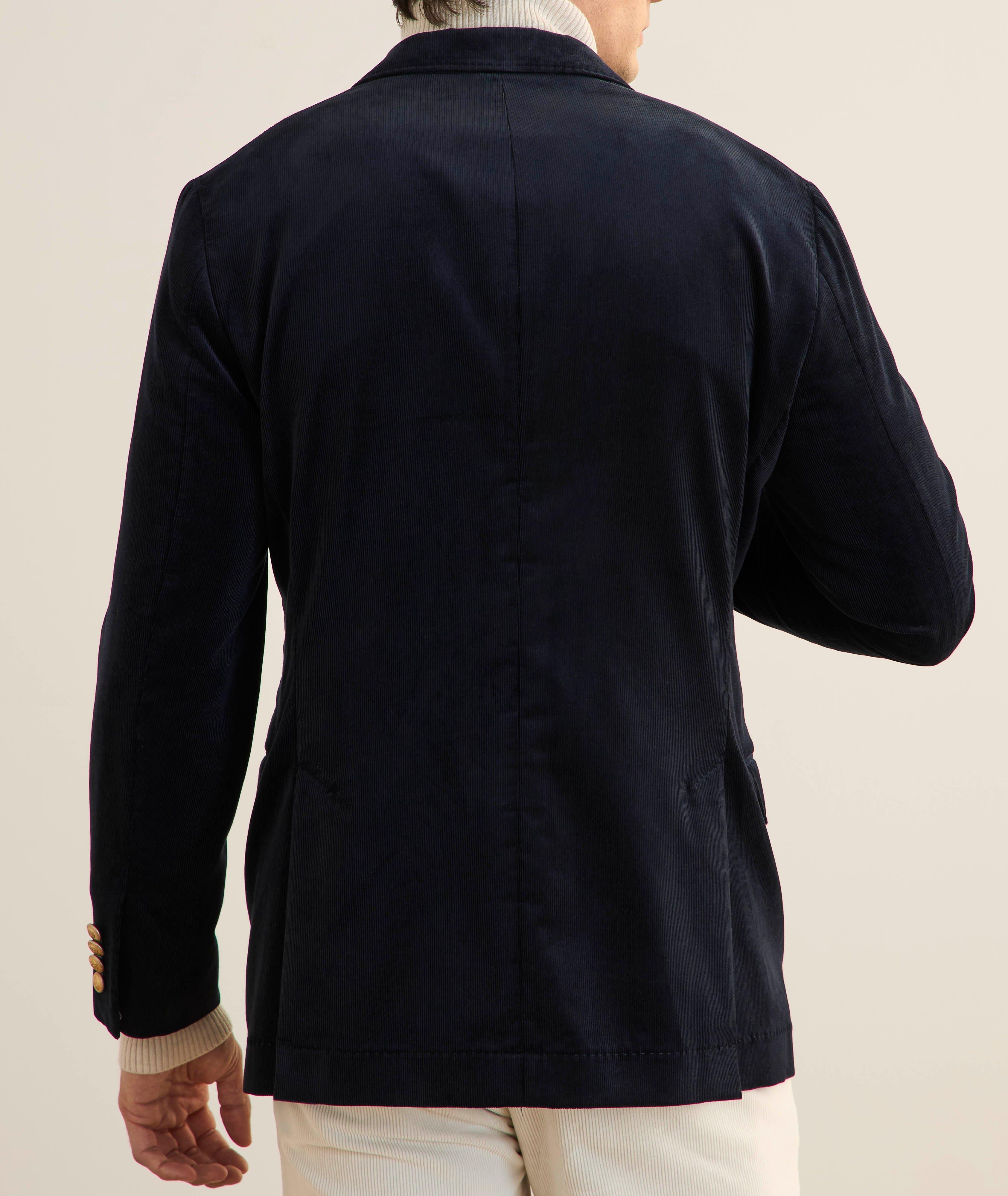 Veste de sport en velours côtelé à double boutonnage image 2