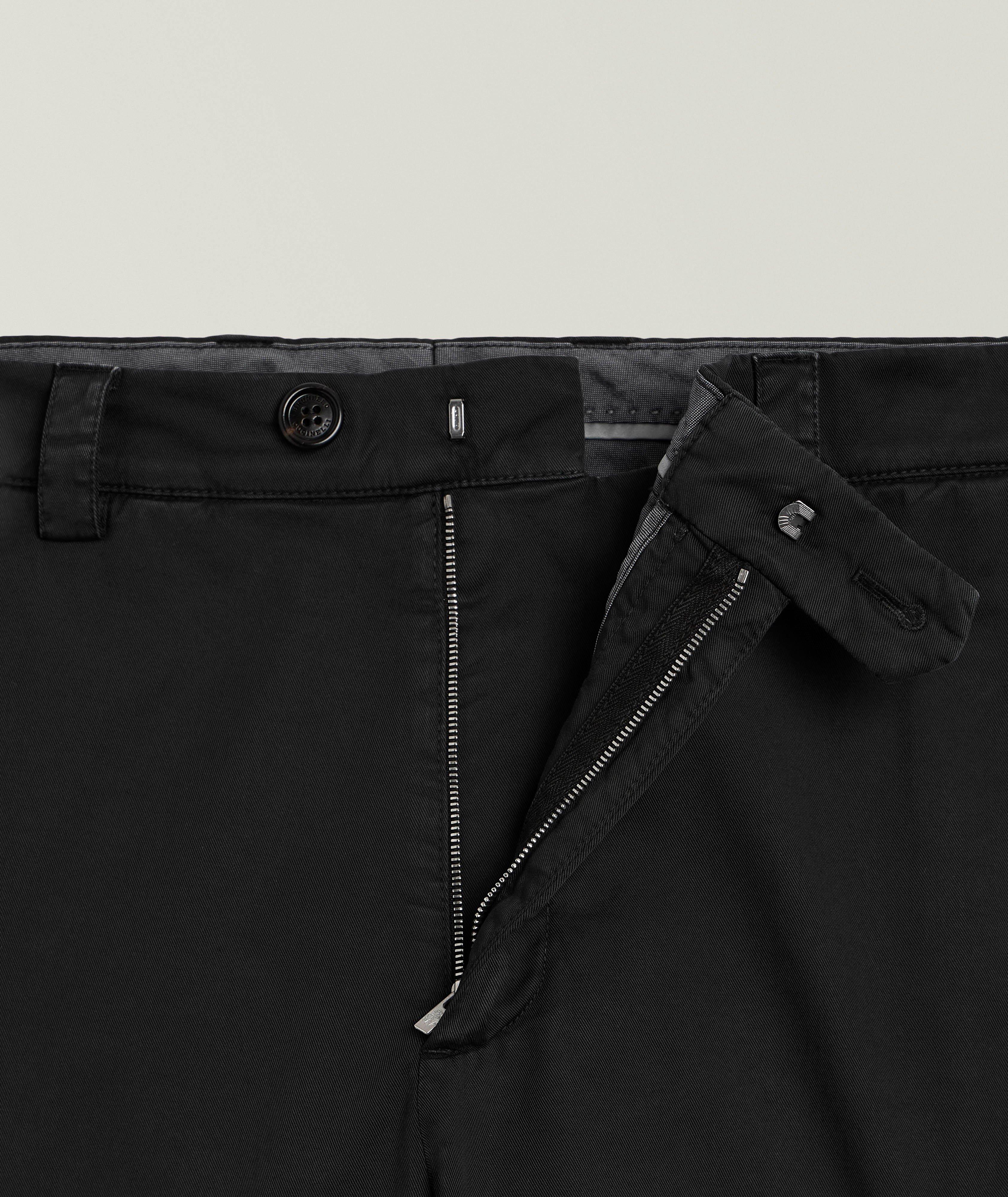 Pantalon cargo en coton extensible image 6