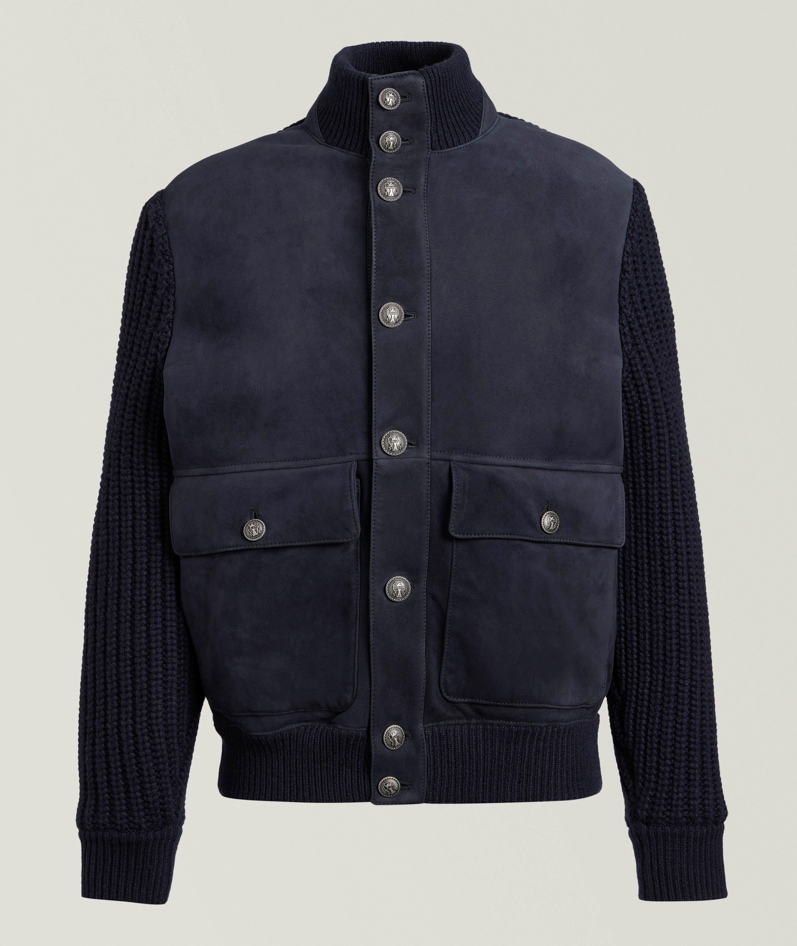 スーツ BRUNELLO CUCINELLI Wool and cashmere jacket with necklace Brunello Cucinelli Men's Cashmere Blazer Coat | Neiman Marcus
