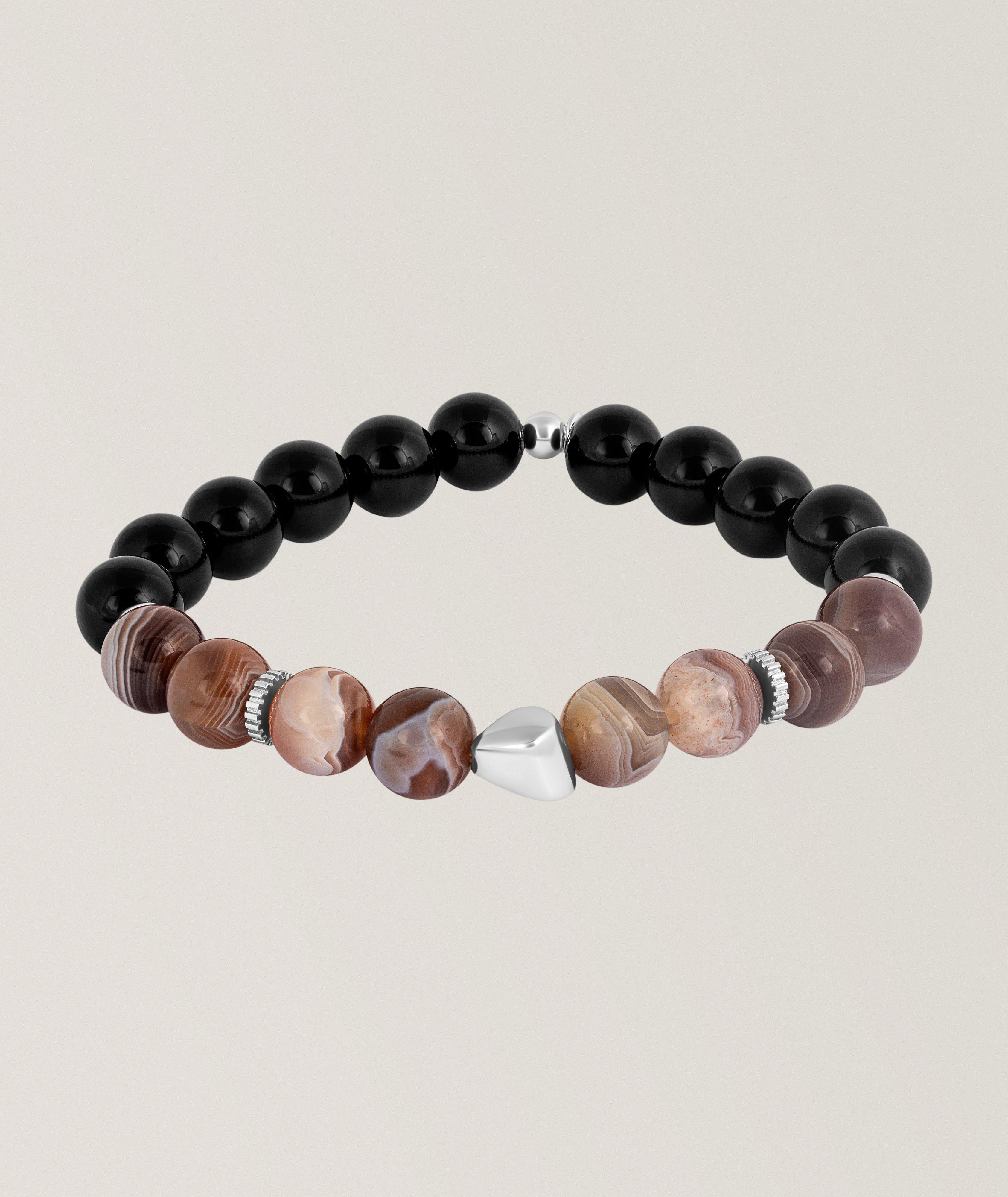 Maxi Nugget Botswana Agate Bead Bracelet image 0