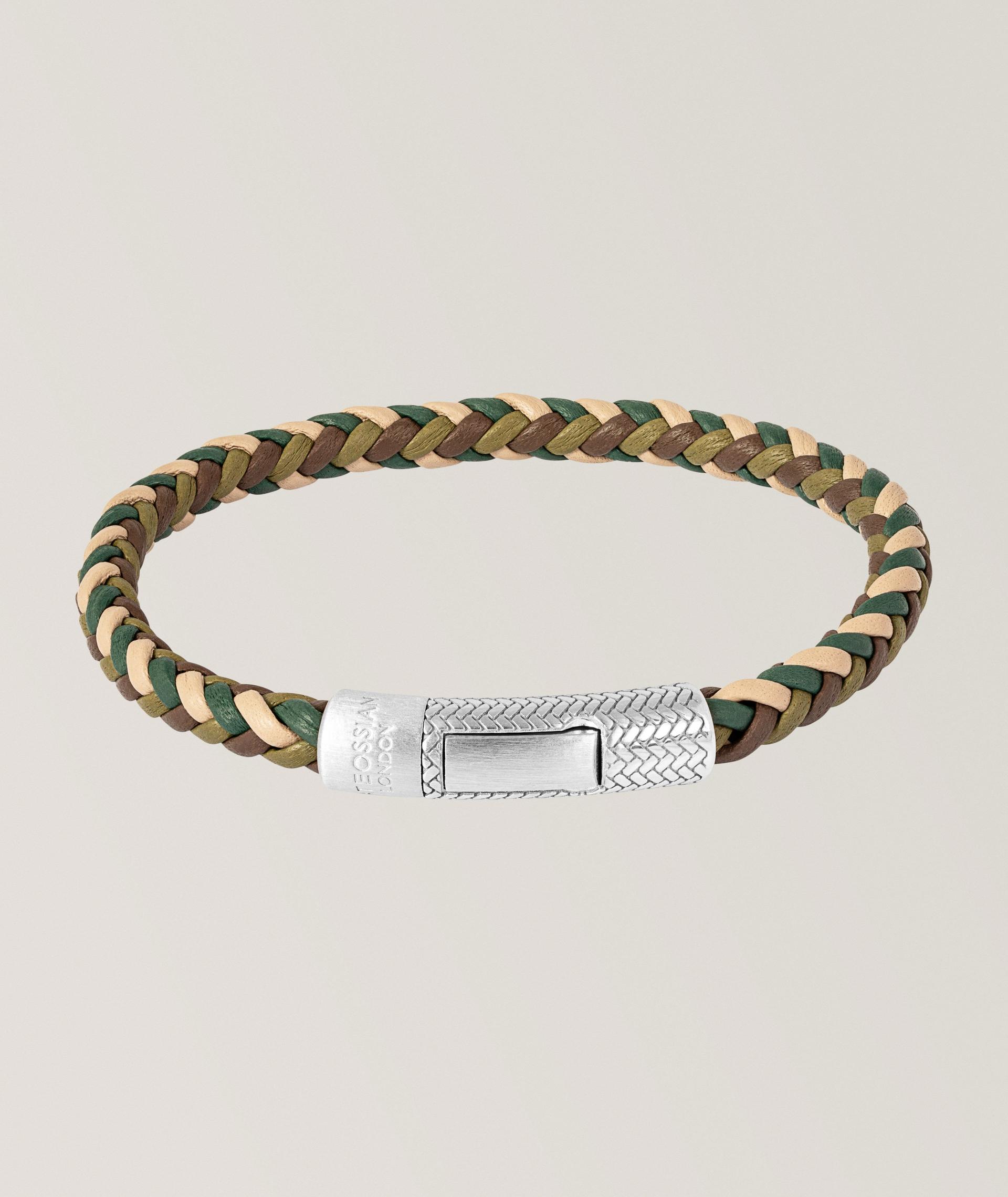 Bracelet à chevrons et à fermoir à clic image 0