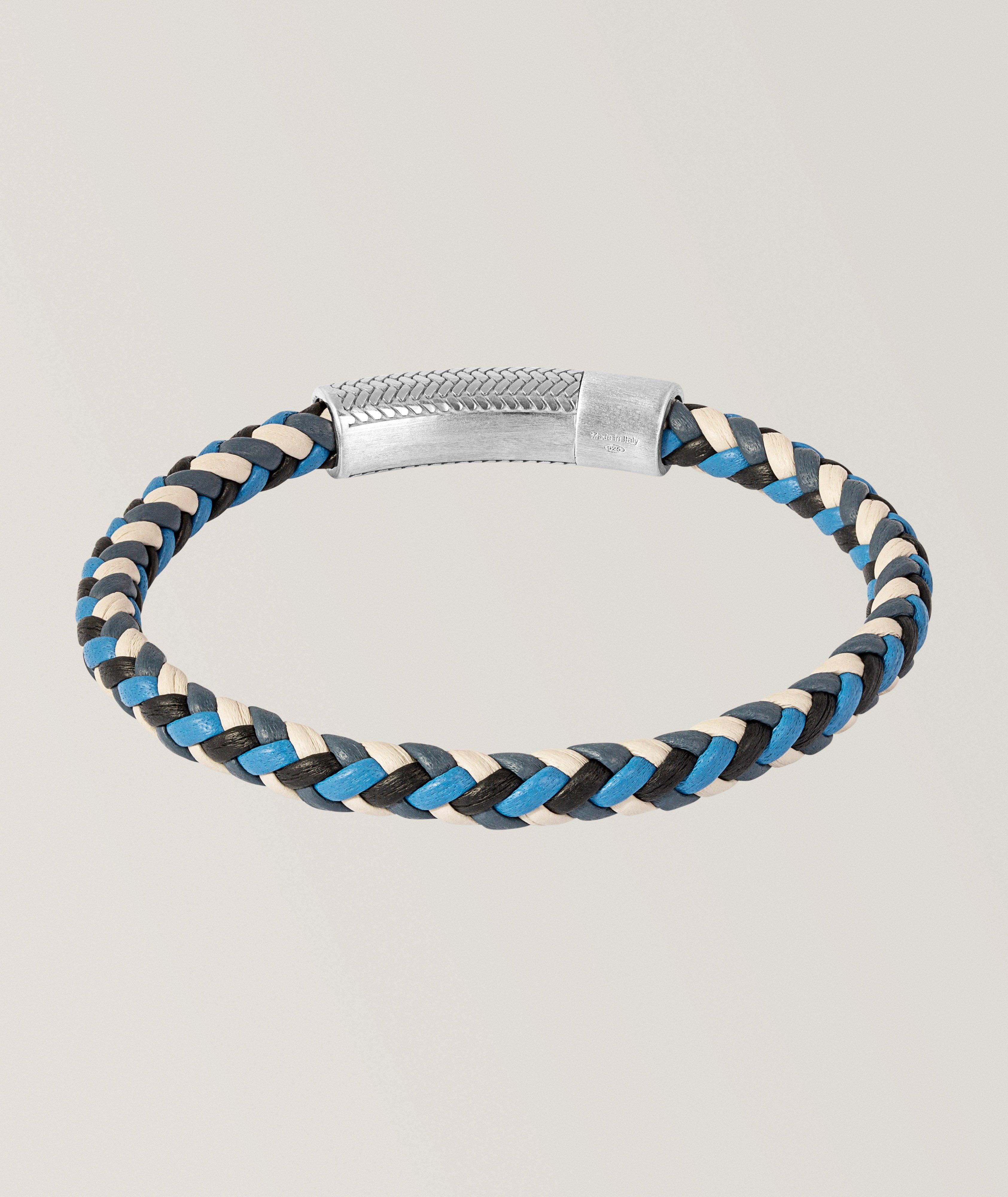 Herringbone Click Multi-Pelle Bracelet image 1