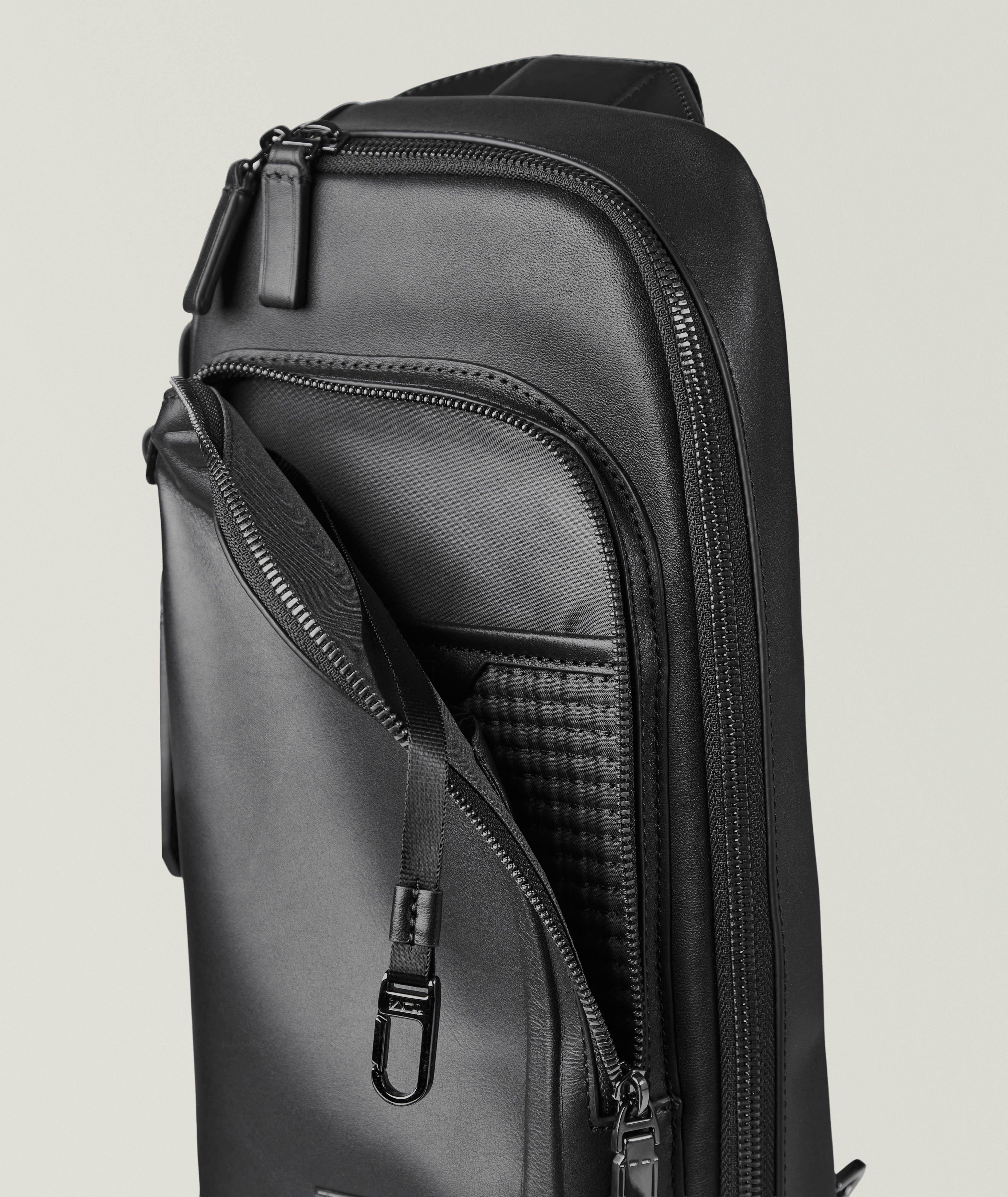 Sac monobretelle Gregory en cuir image 3