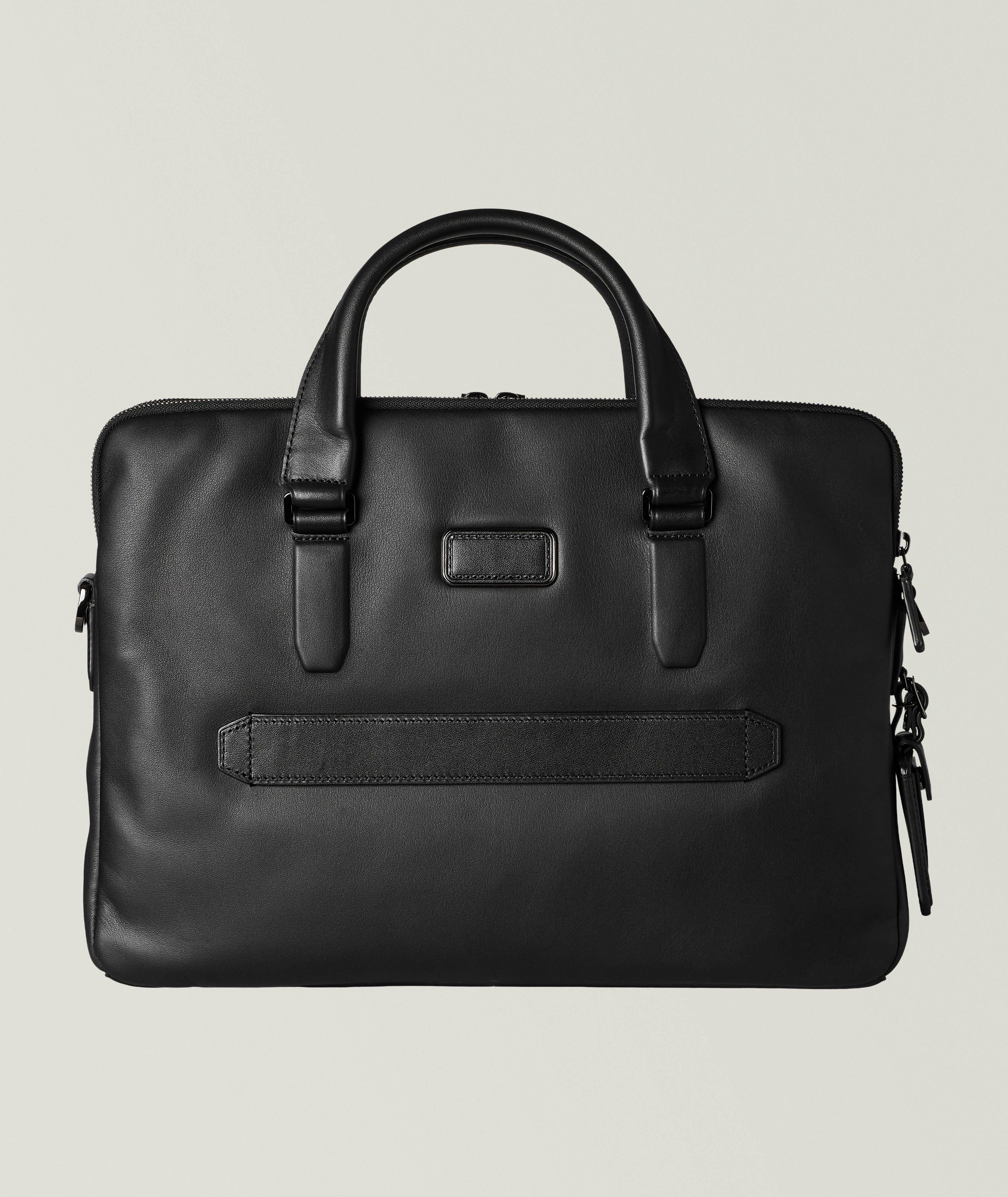 Porte-documents slim en cuir Sycamore image 1