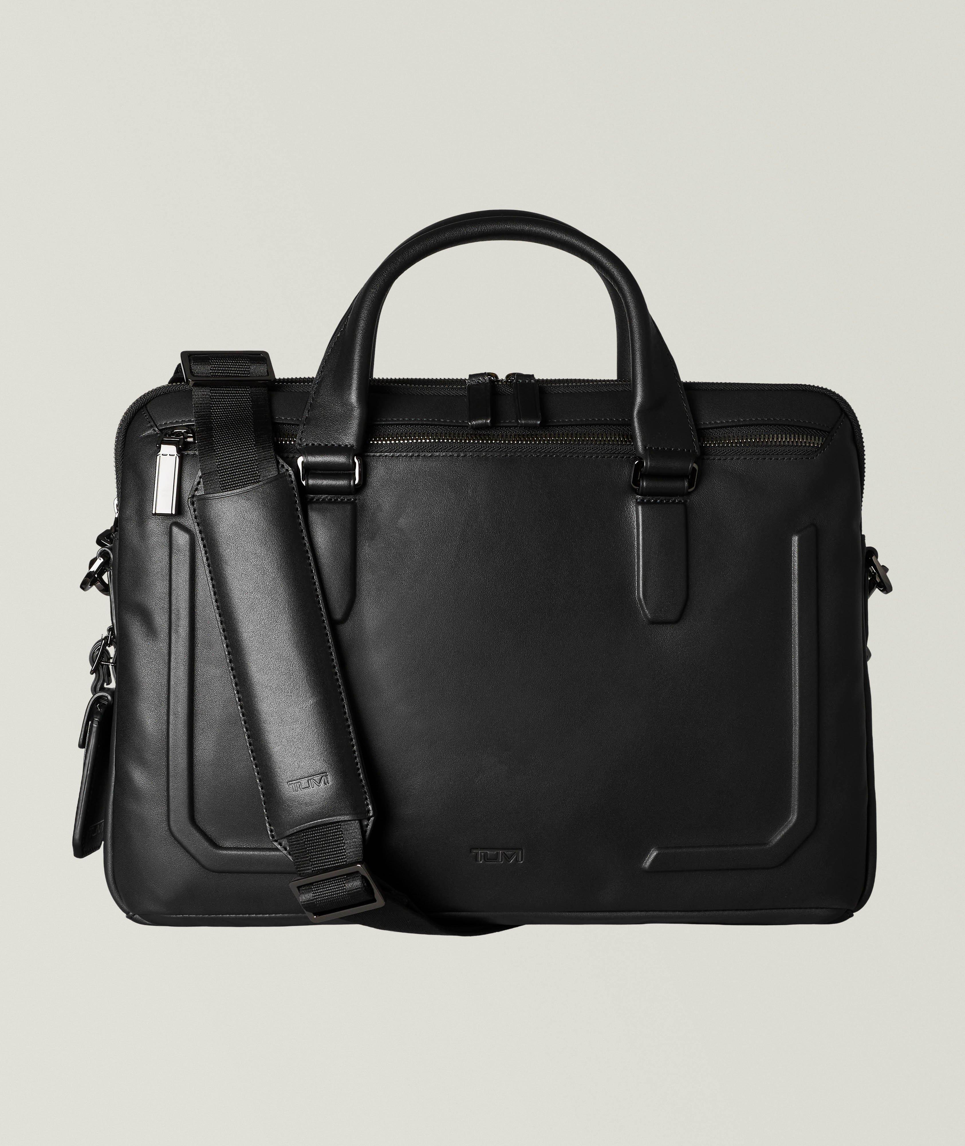 Porte-documents slim en cuir Sycamore image 0