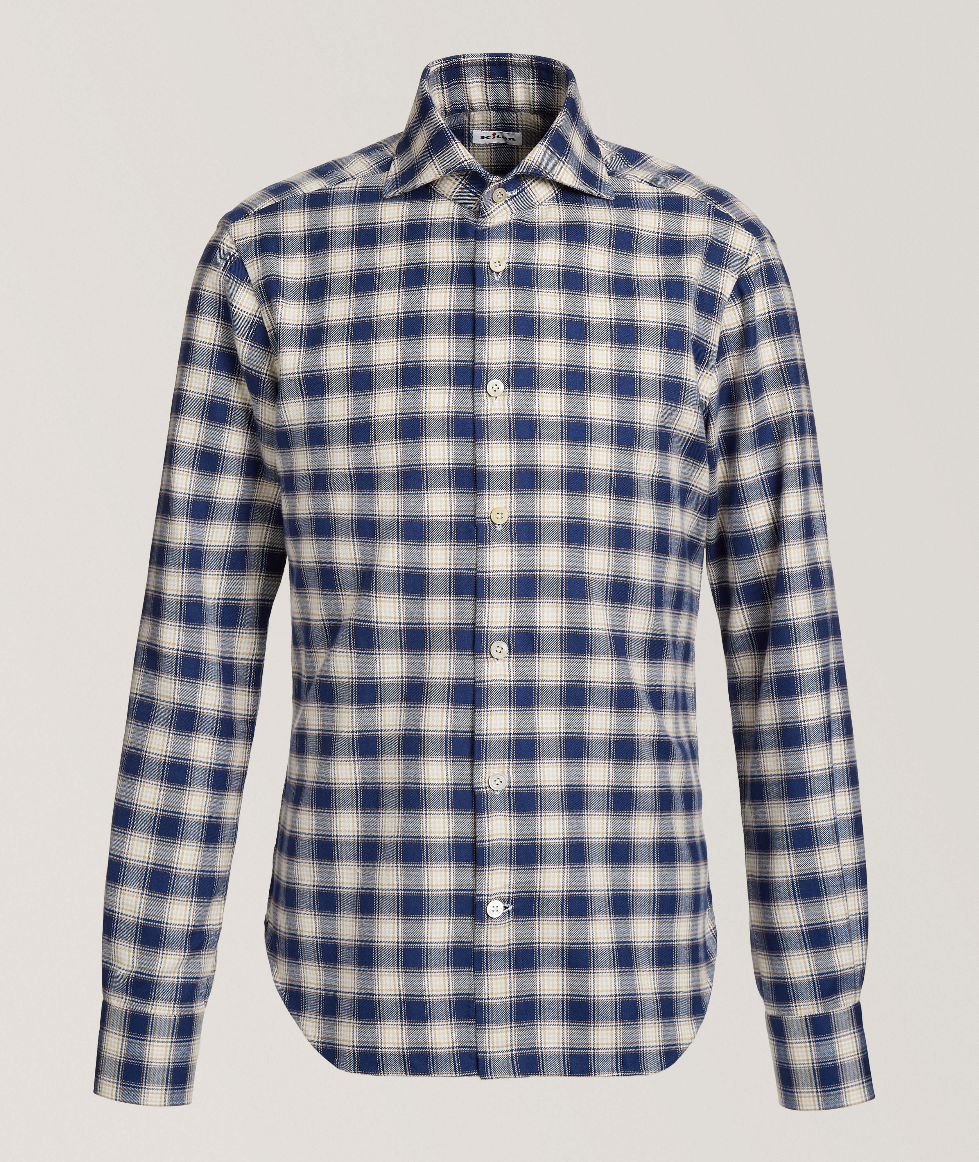 Checked Brushed Cotton Shirt image 0