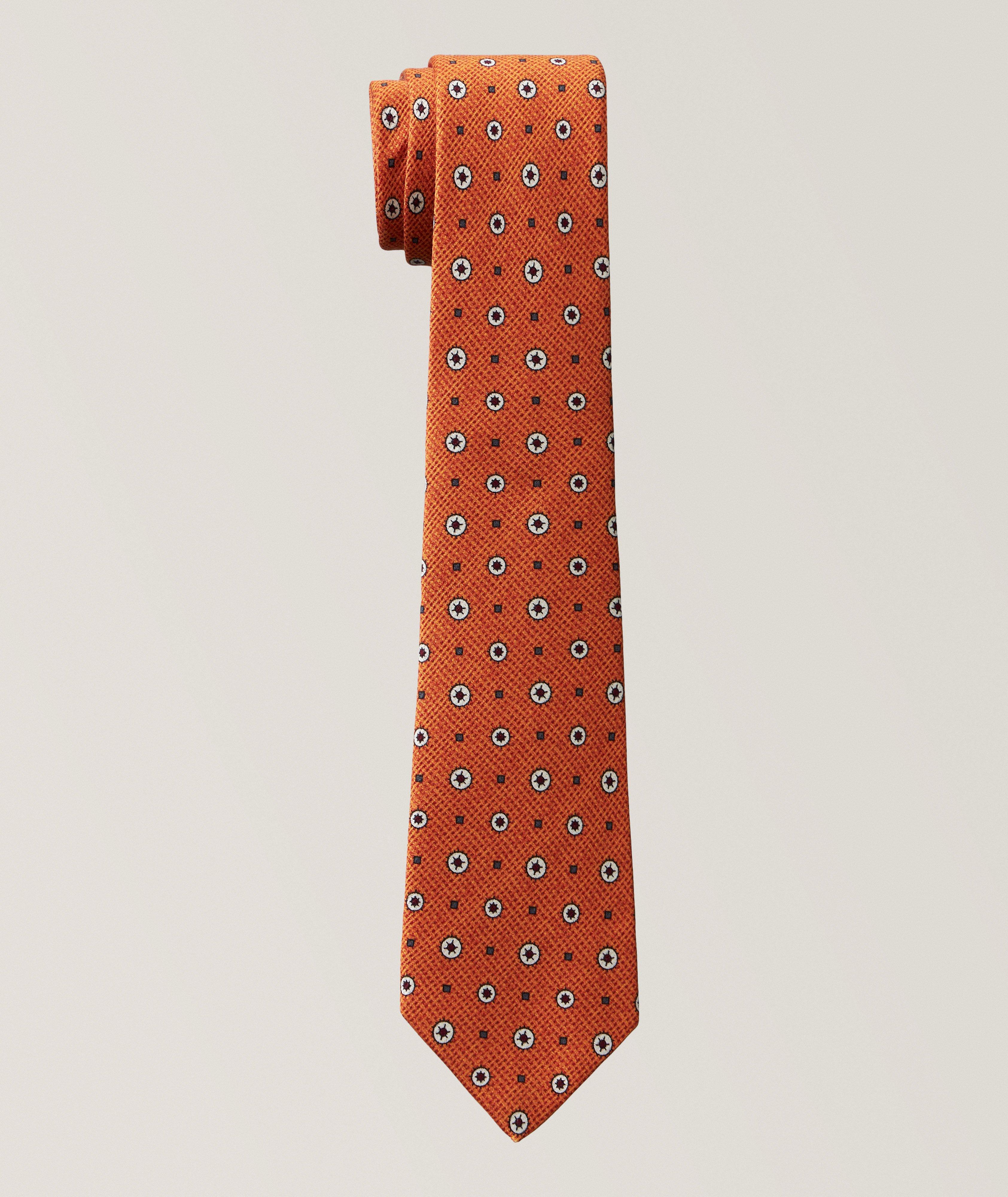 Medallion-Print Silk Tie  image 0