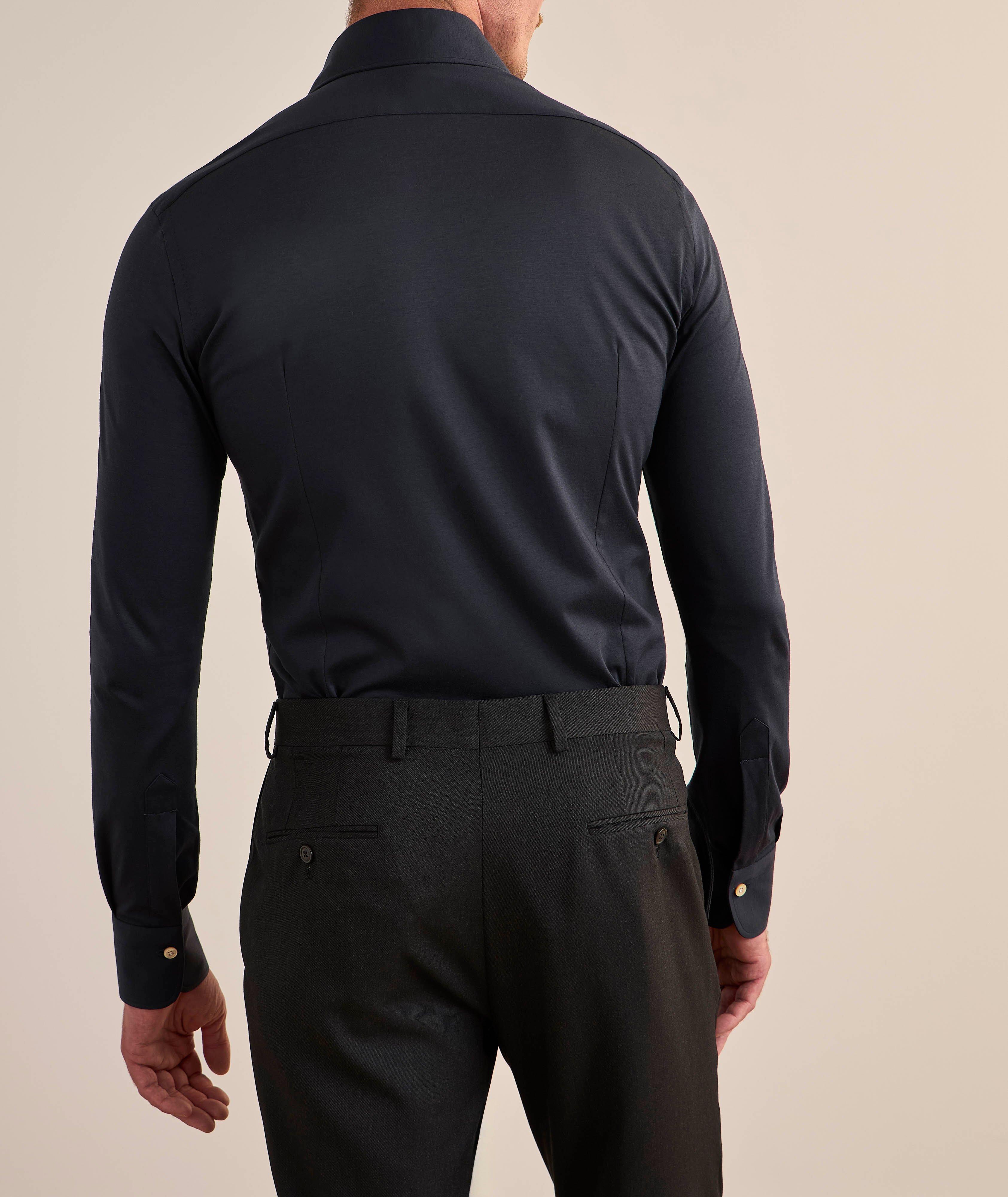 Solid Cotton Jersey Shirt  image 2