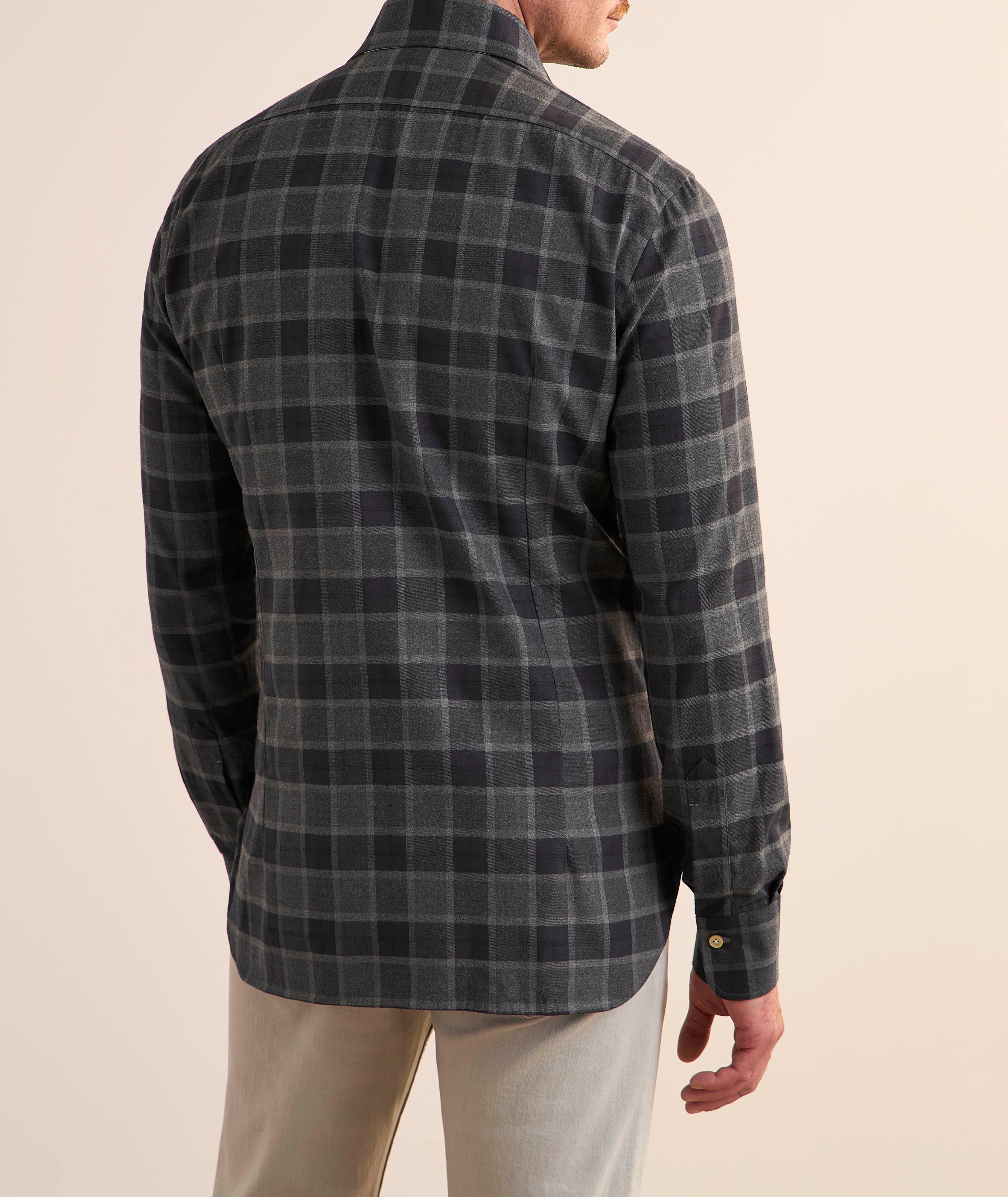 Plaid Brushed Cotton Shirt  image 2