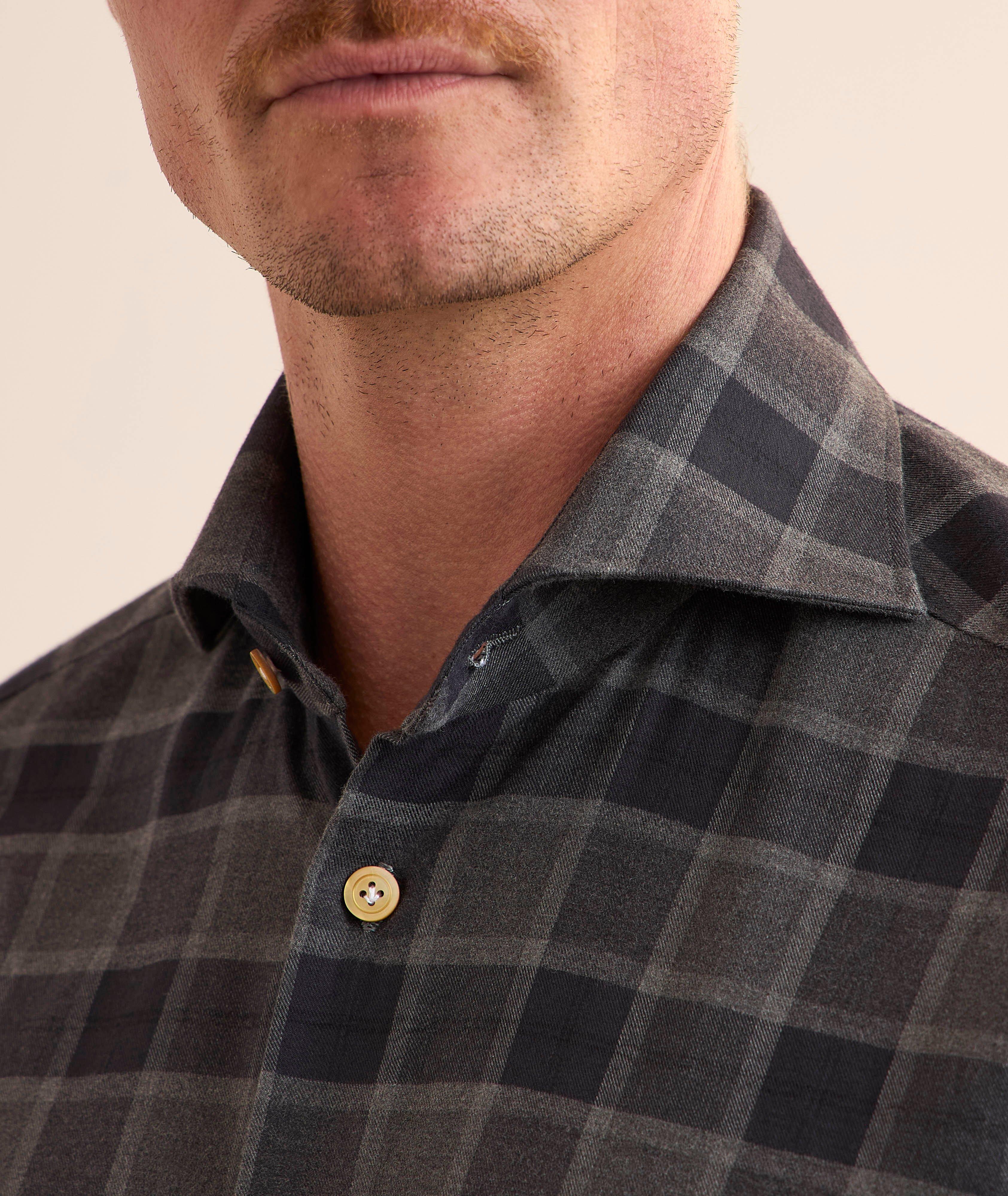 Plaid Brushed Cotton Shirt  image 3