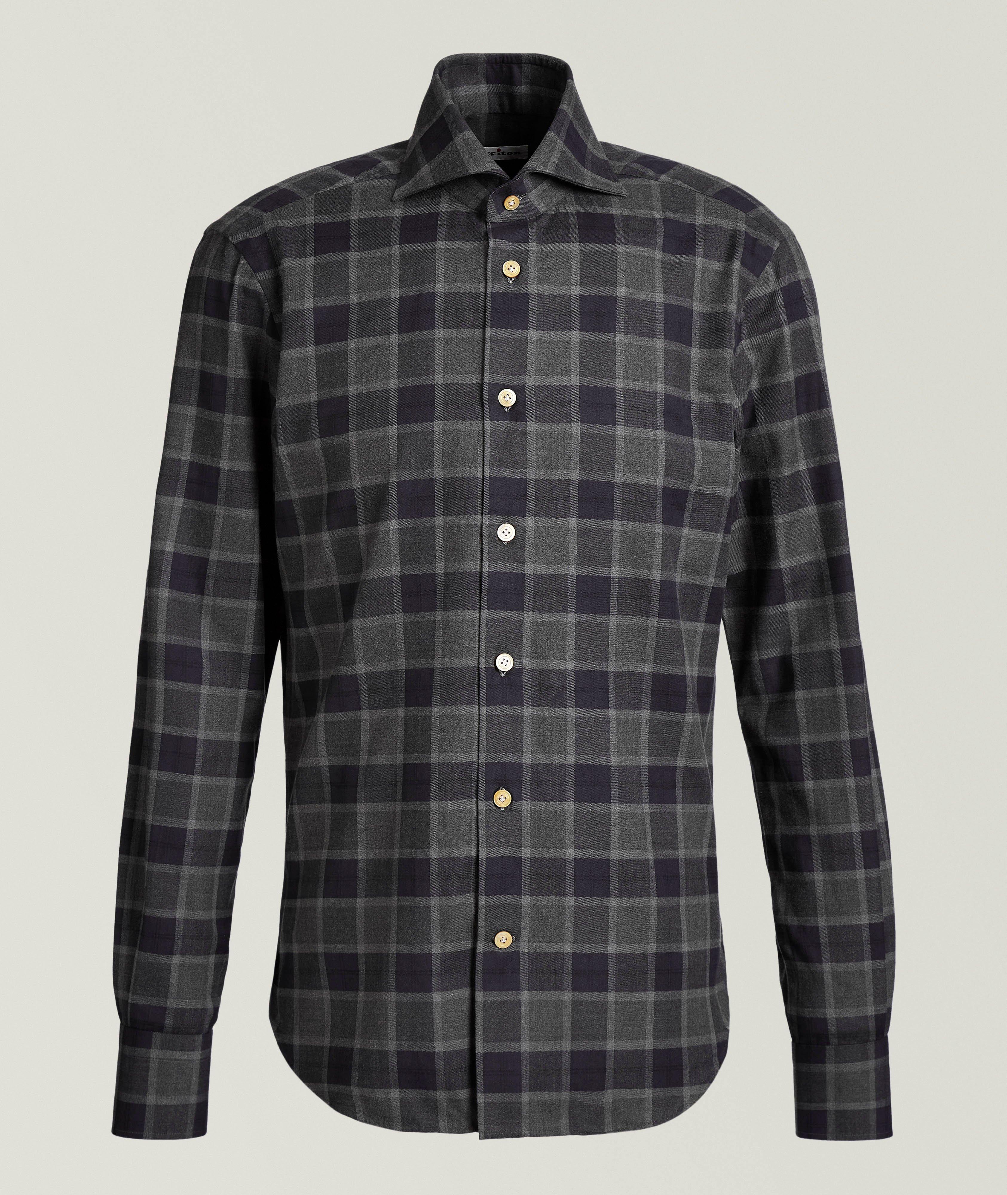 Plaid Brushed Cotton Shirt  image 0
