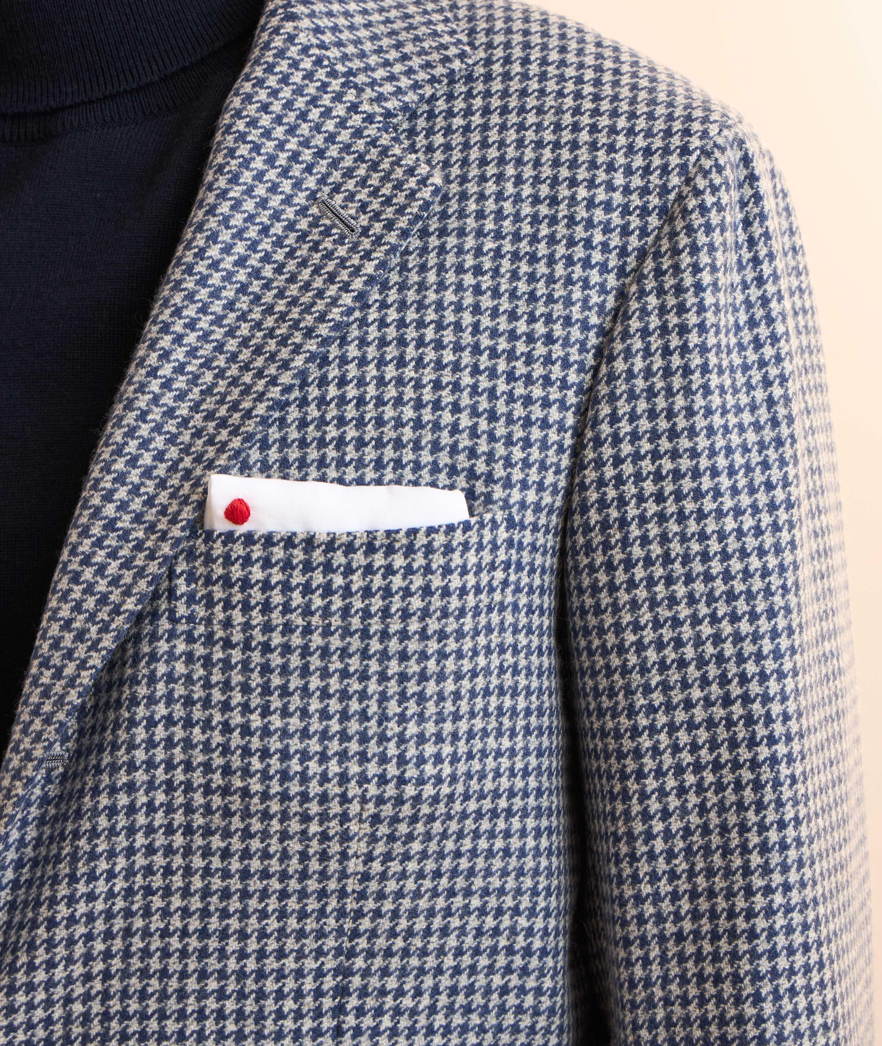 Houndstooth Cashmere Sport Jacket  image 3