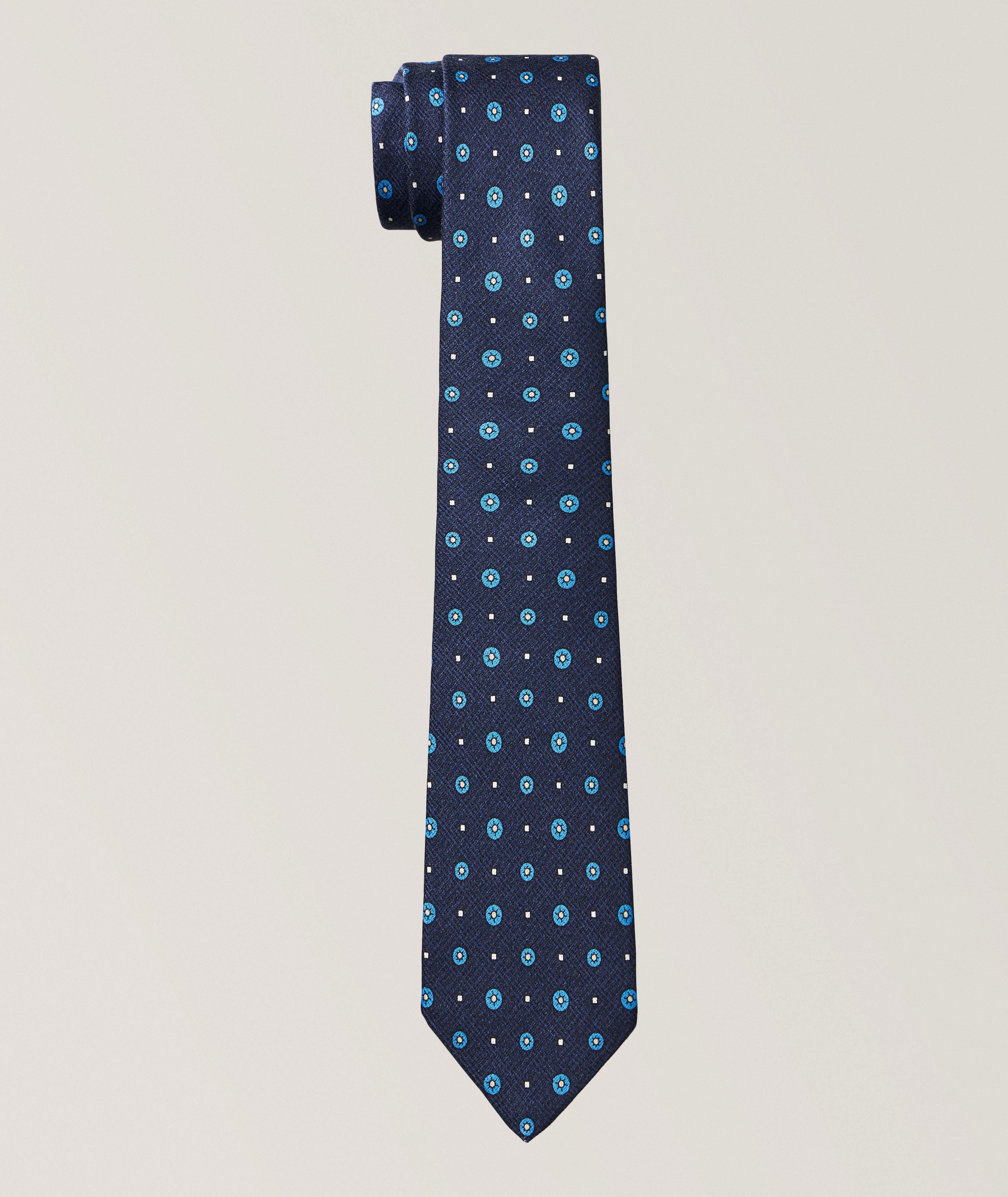 Medallion-Print Silk Tie  image 0