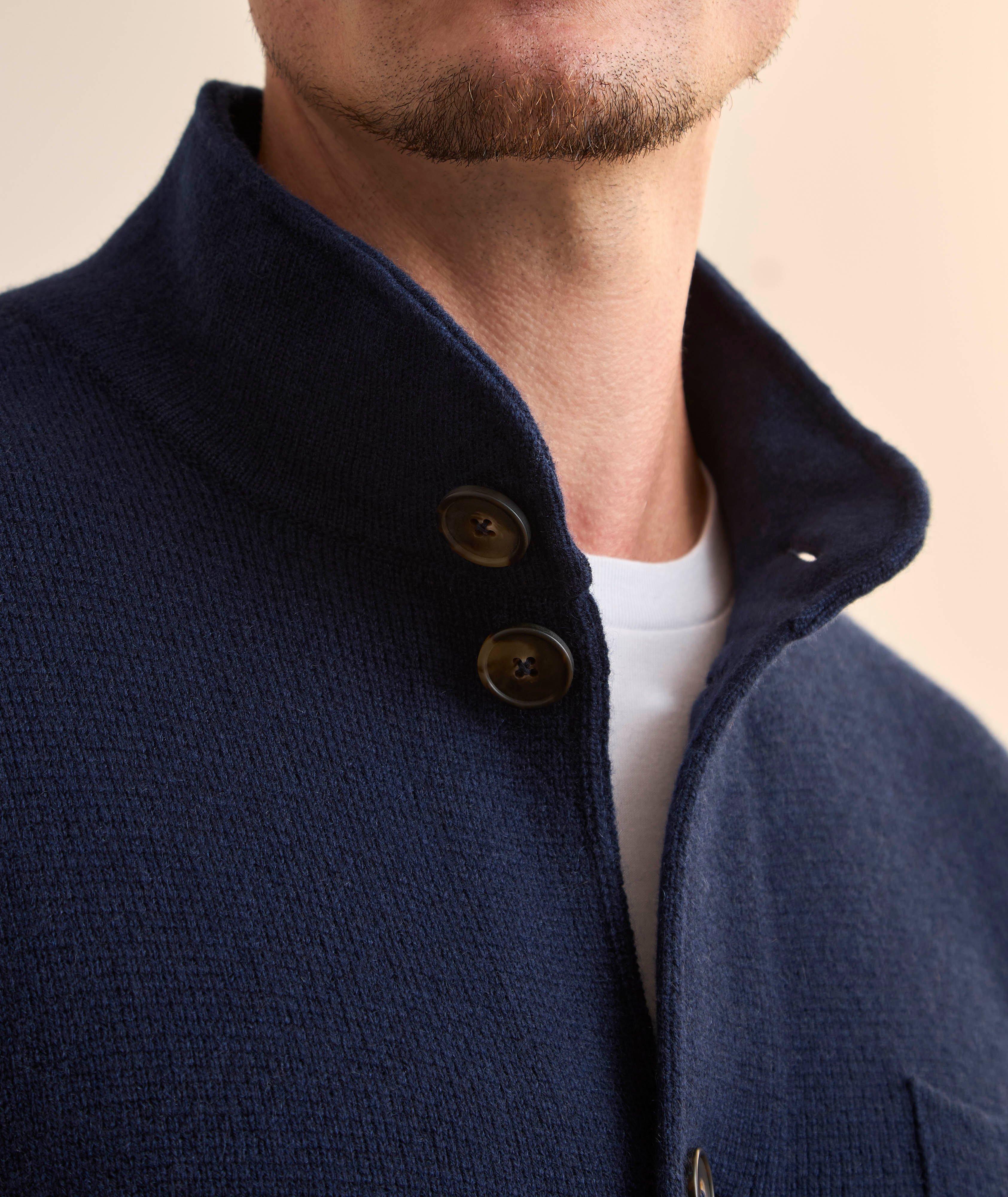 Cashmere Buttoned Cardigan image 2