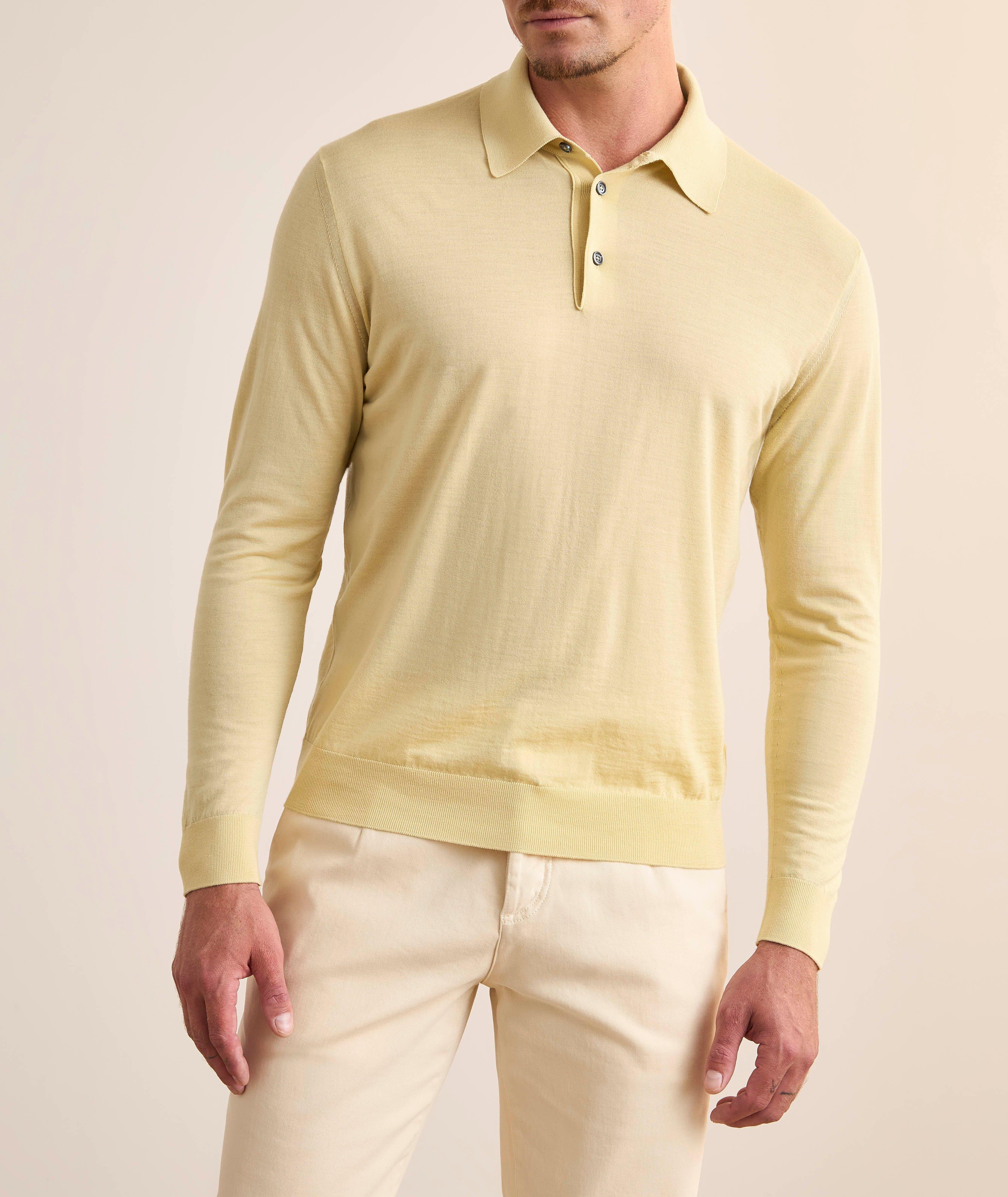 Polo en tricot de laine image 1