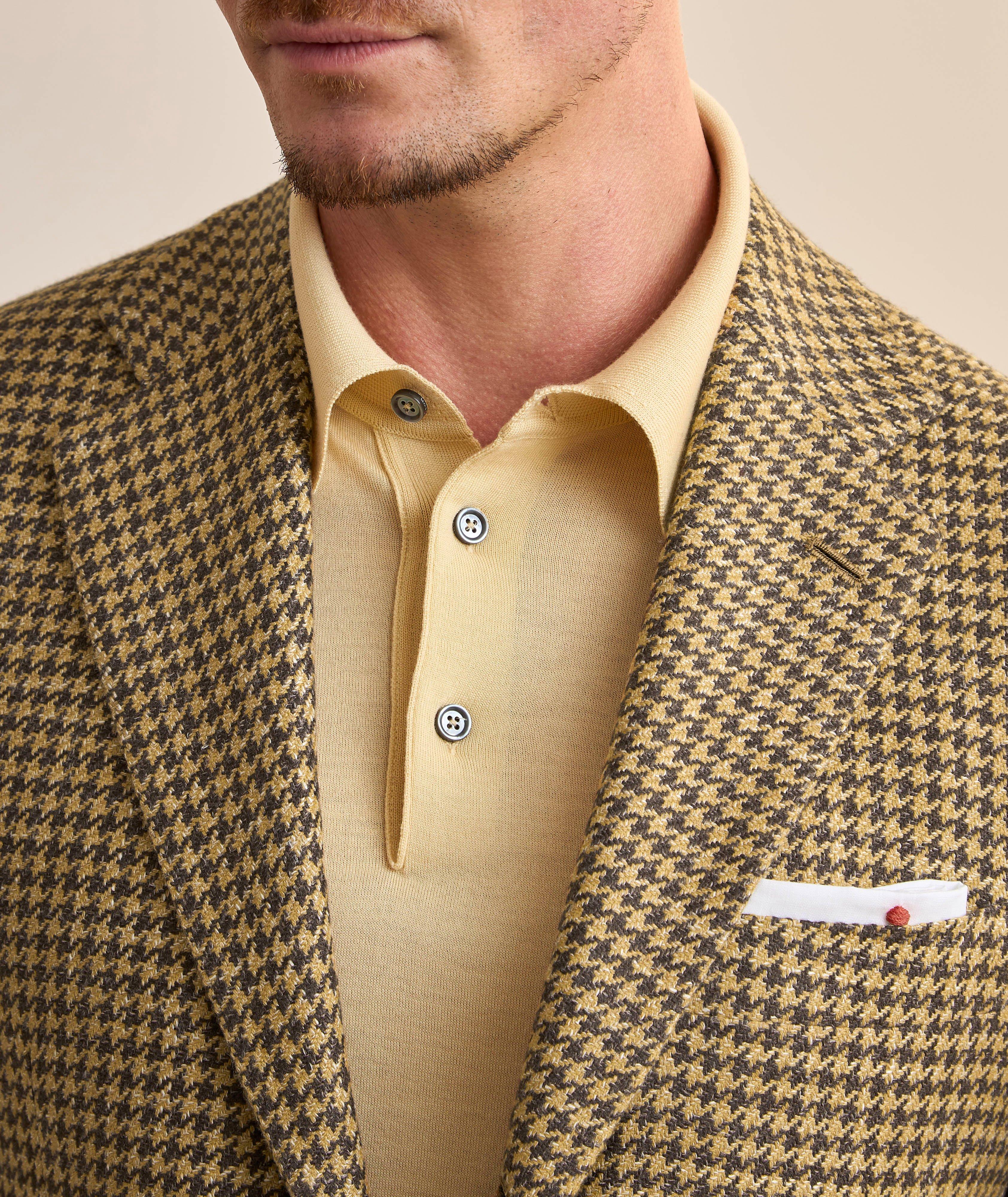 Houndstooth Cashmere-Blend Sport Jacket image 3