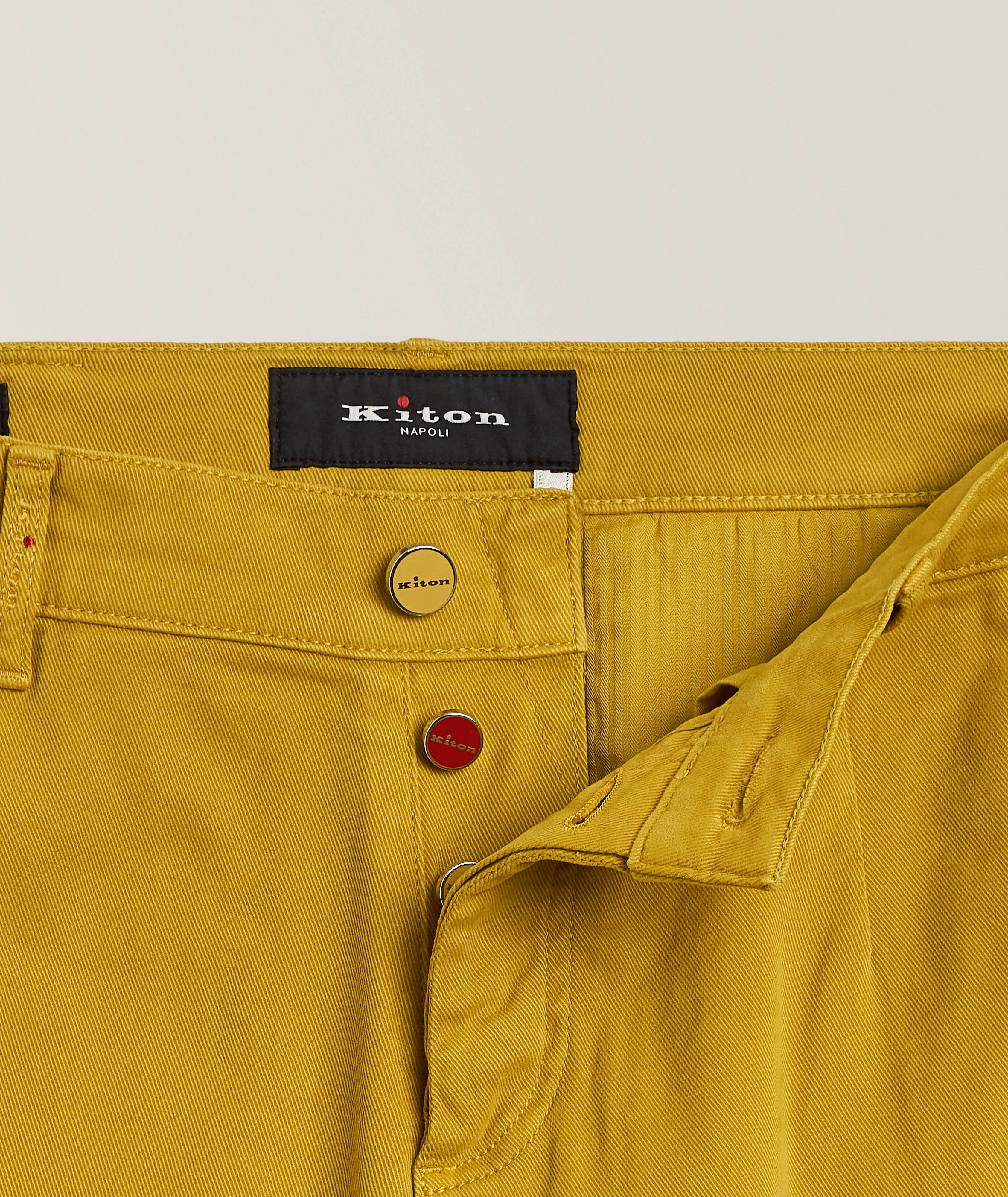 Pantalon en coton extensible image 5
