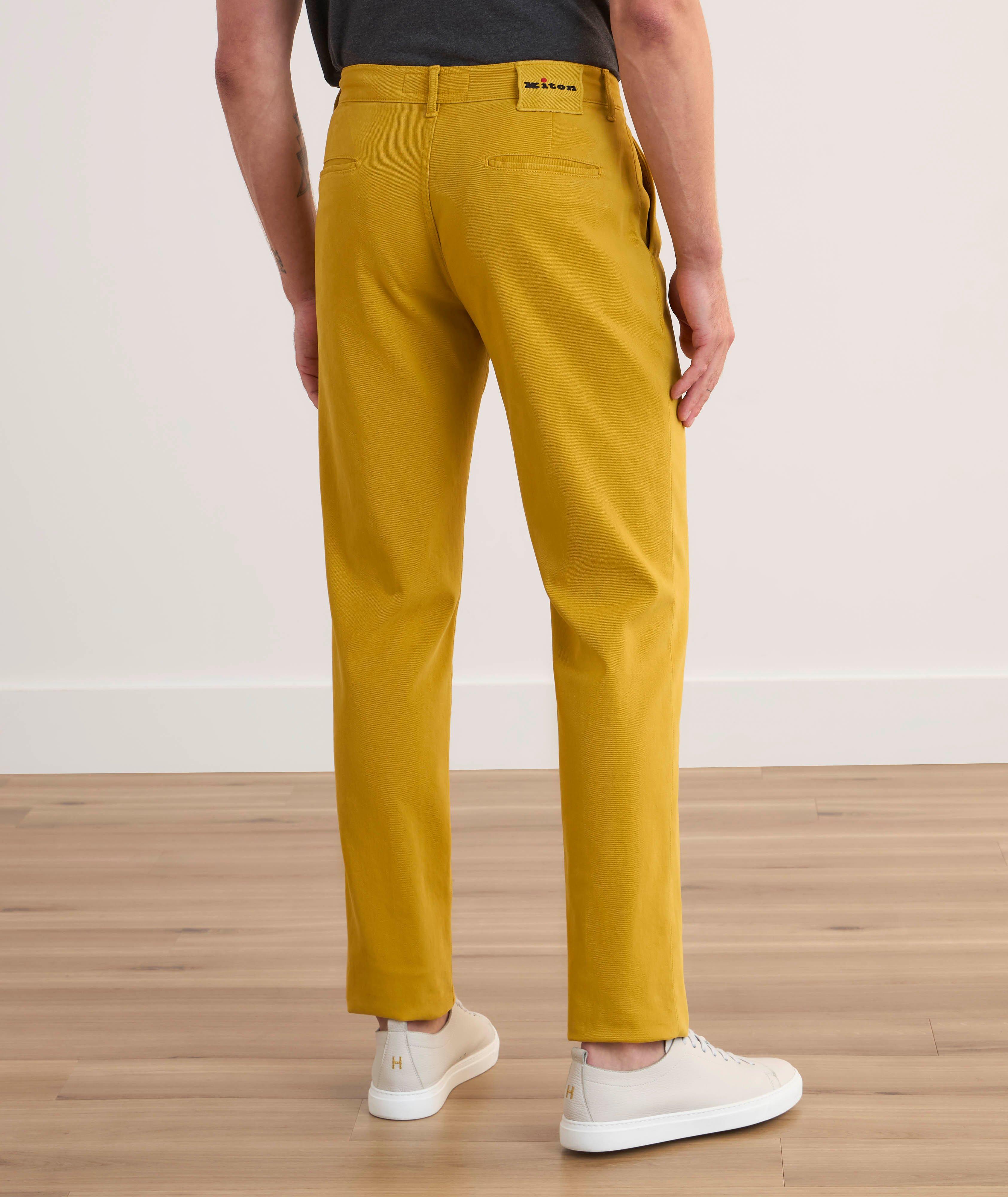 Pantalon en coton extensible image 2