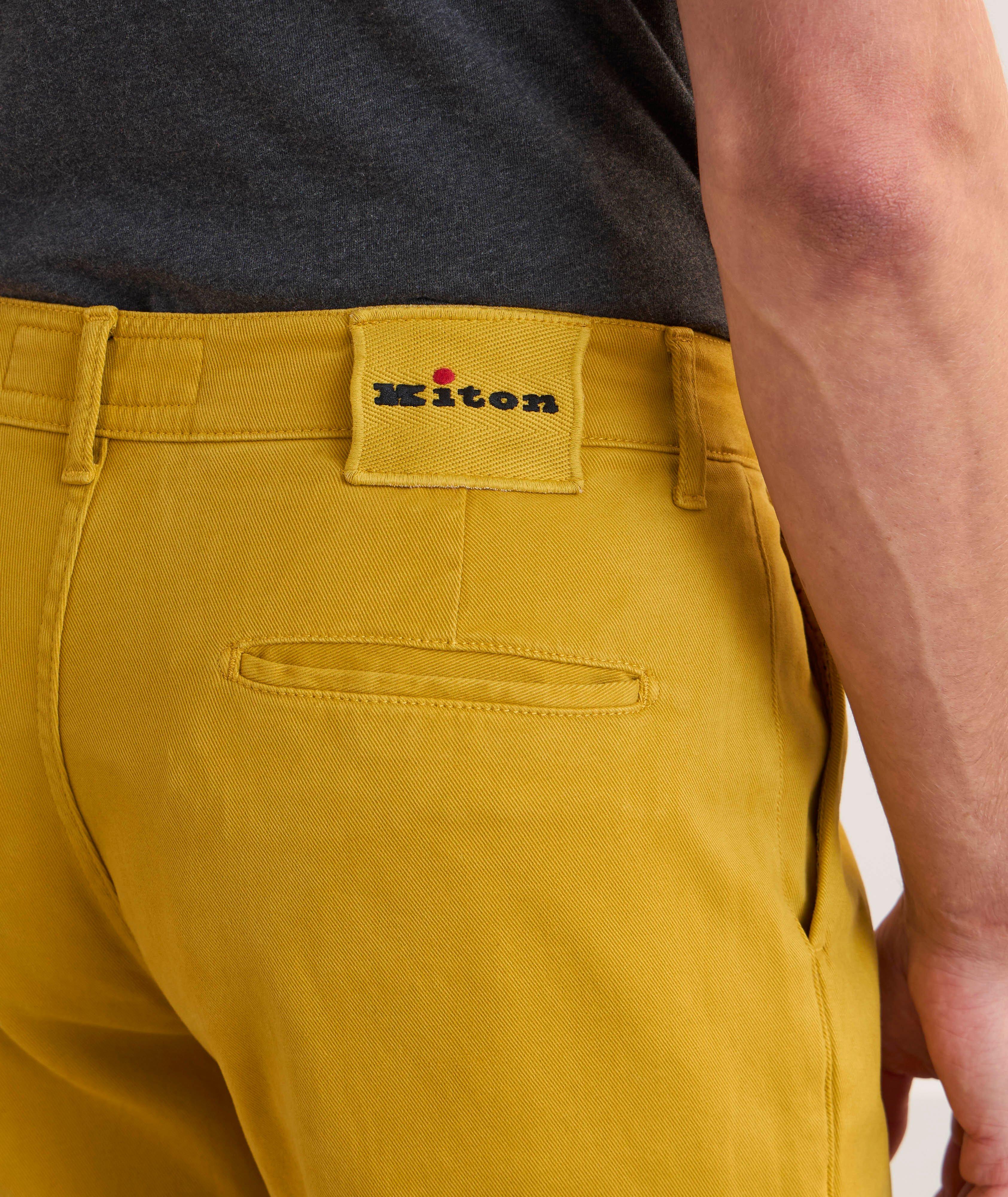 Pantalon en coton extensible image 4