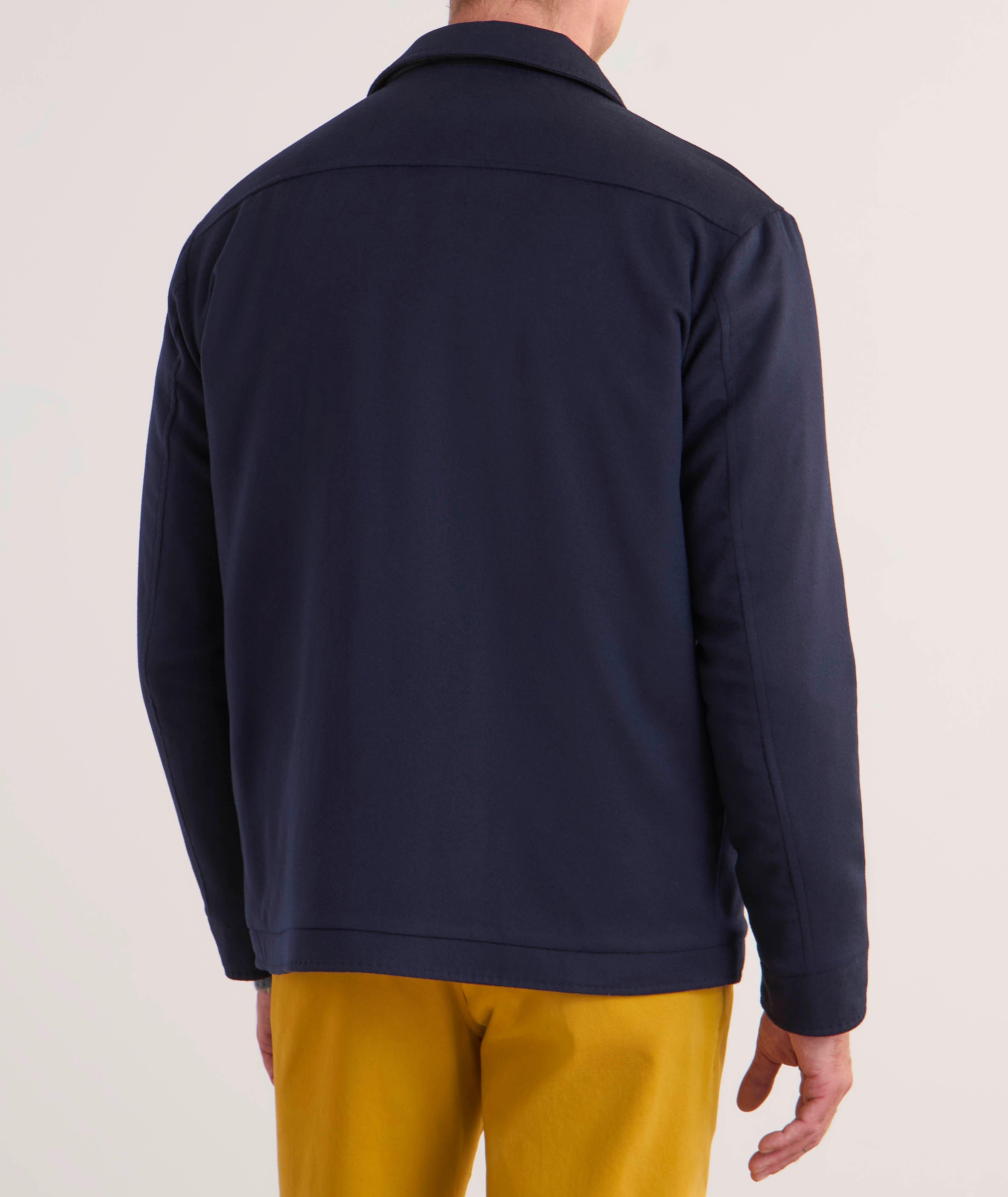 Veste-chemise en cachemire image 2