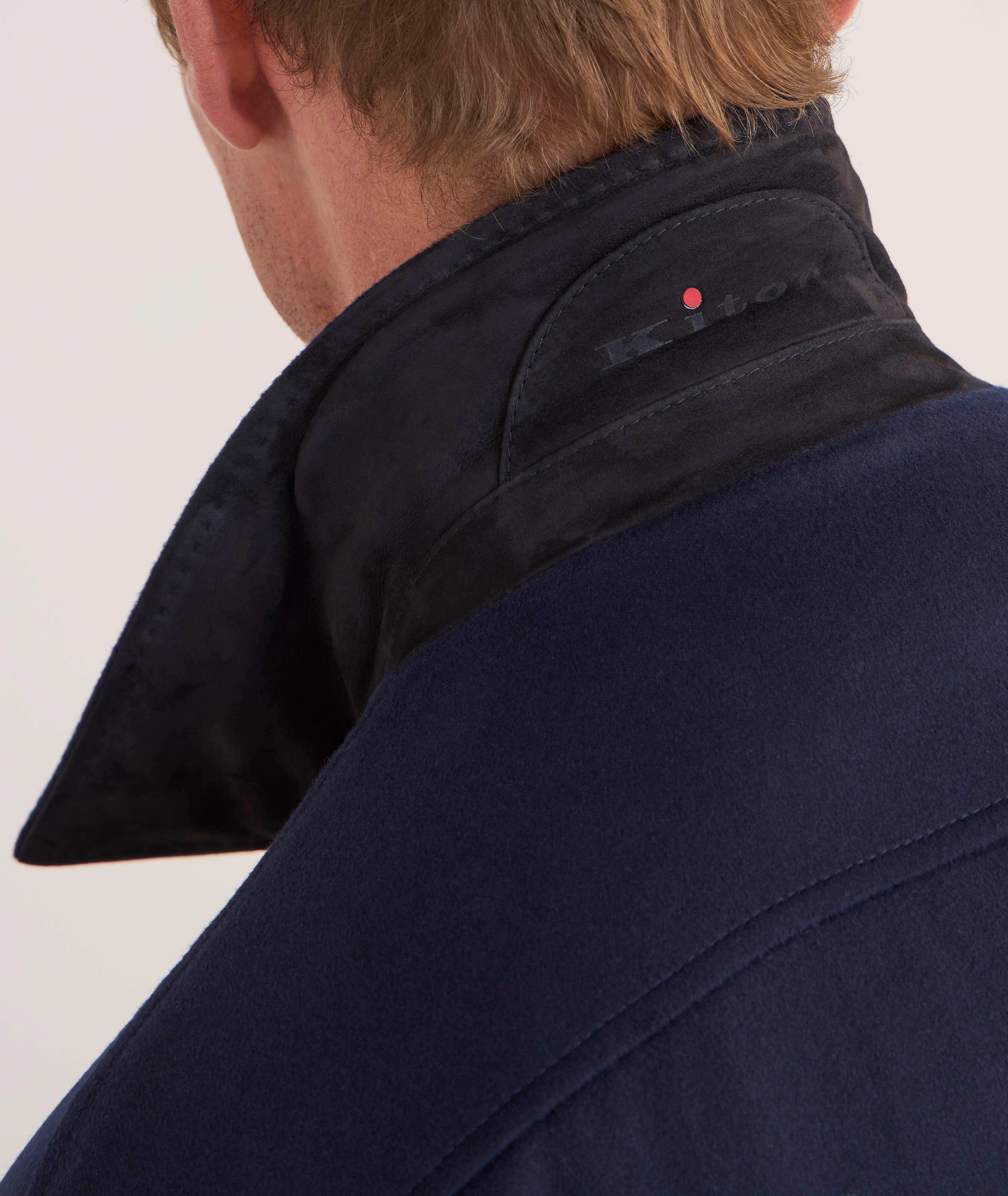 Veste-chemise en cachemire image 5
