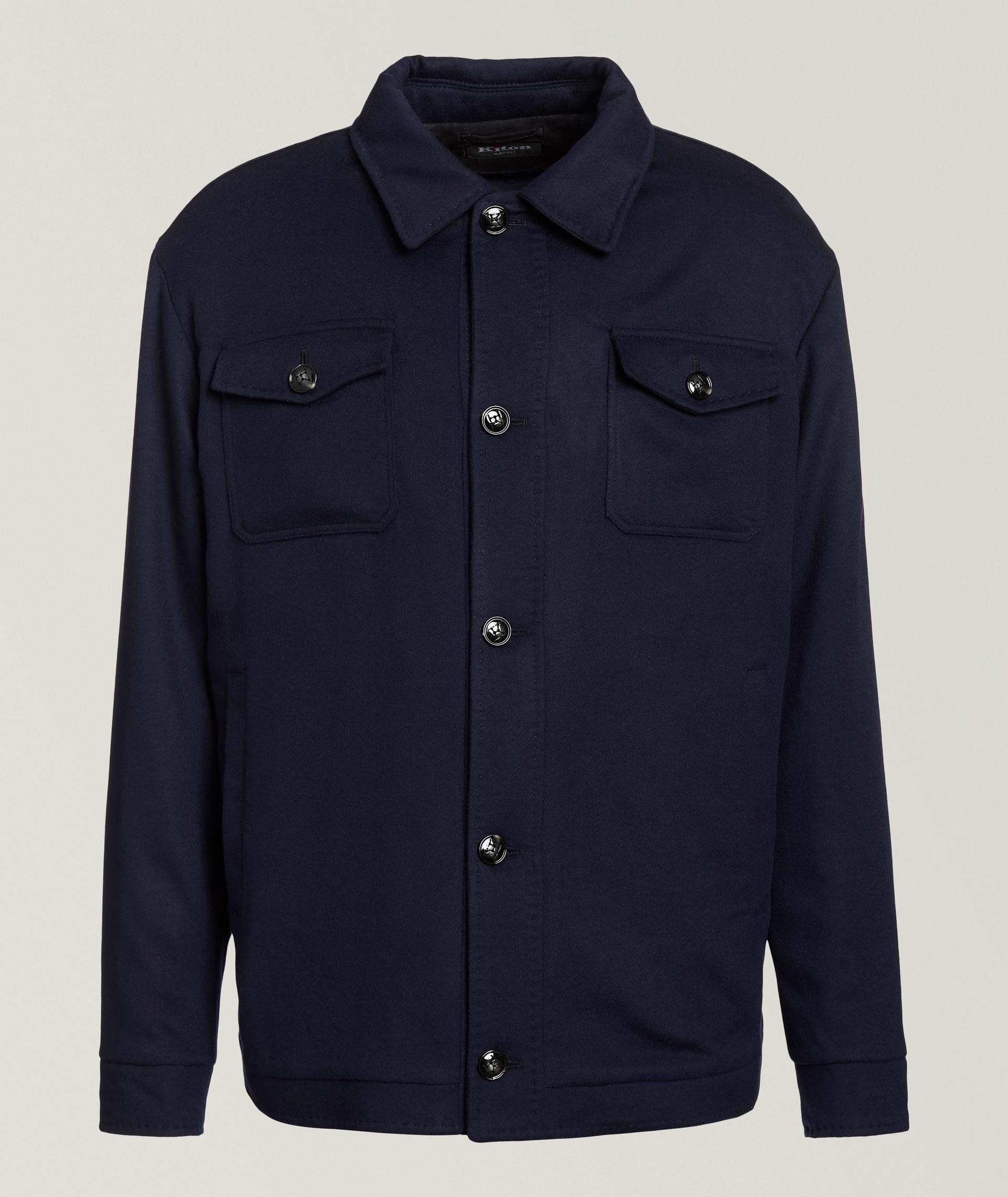 Veste-chemise en cachemire image 0
