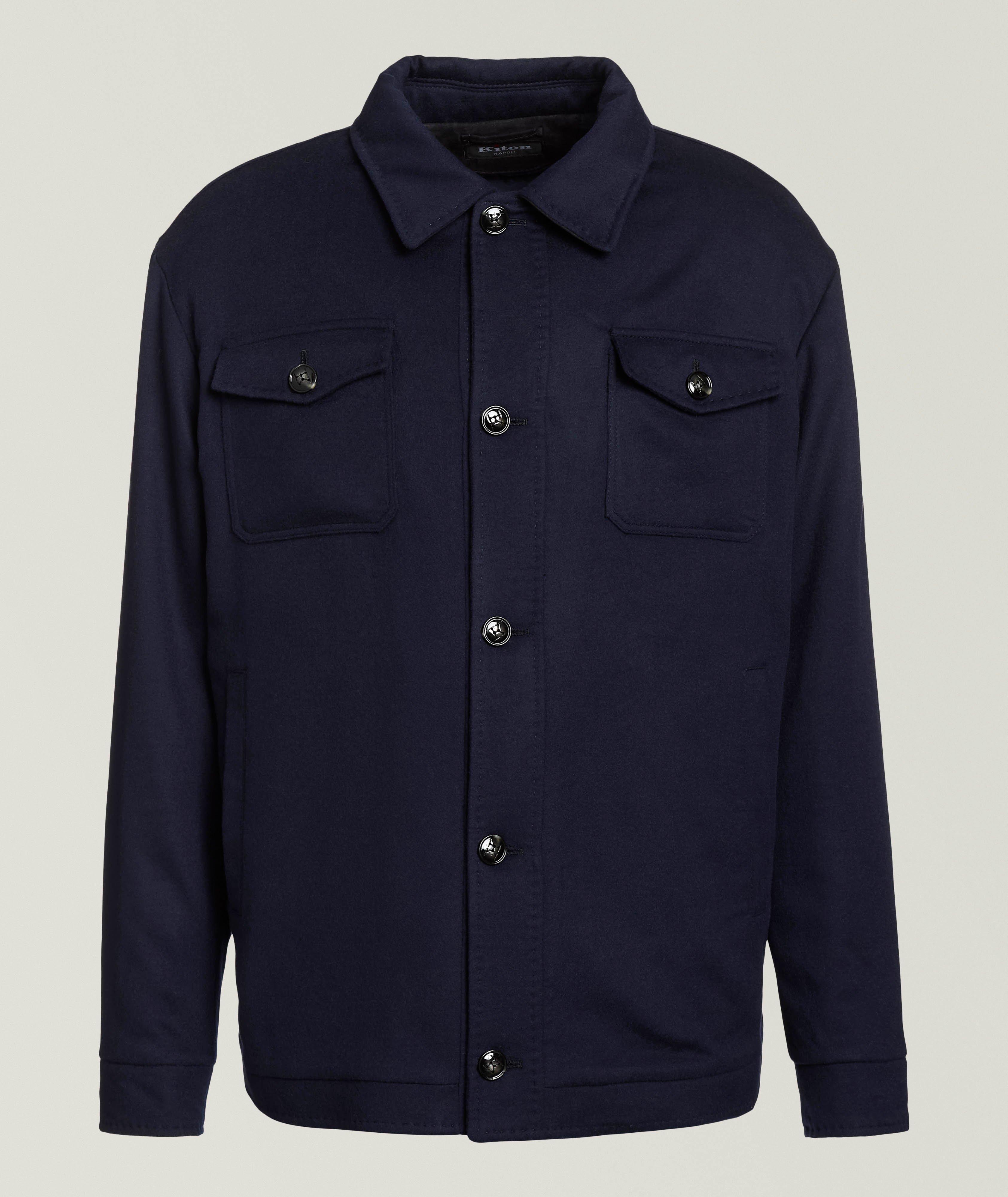 Veste-chemise en cachemire image 0