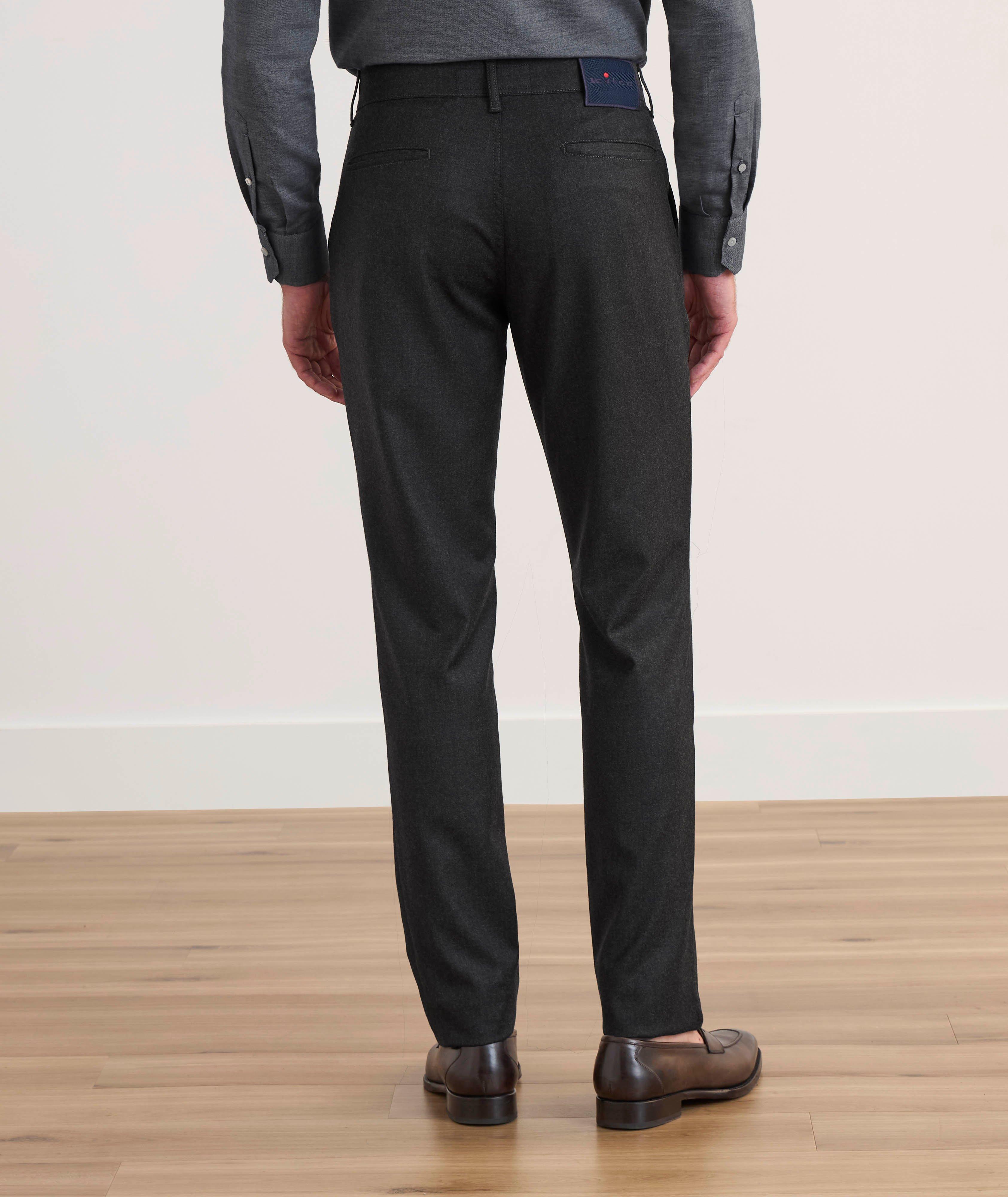 Wool-Cashmere Dart Flat Front Pants image 2