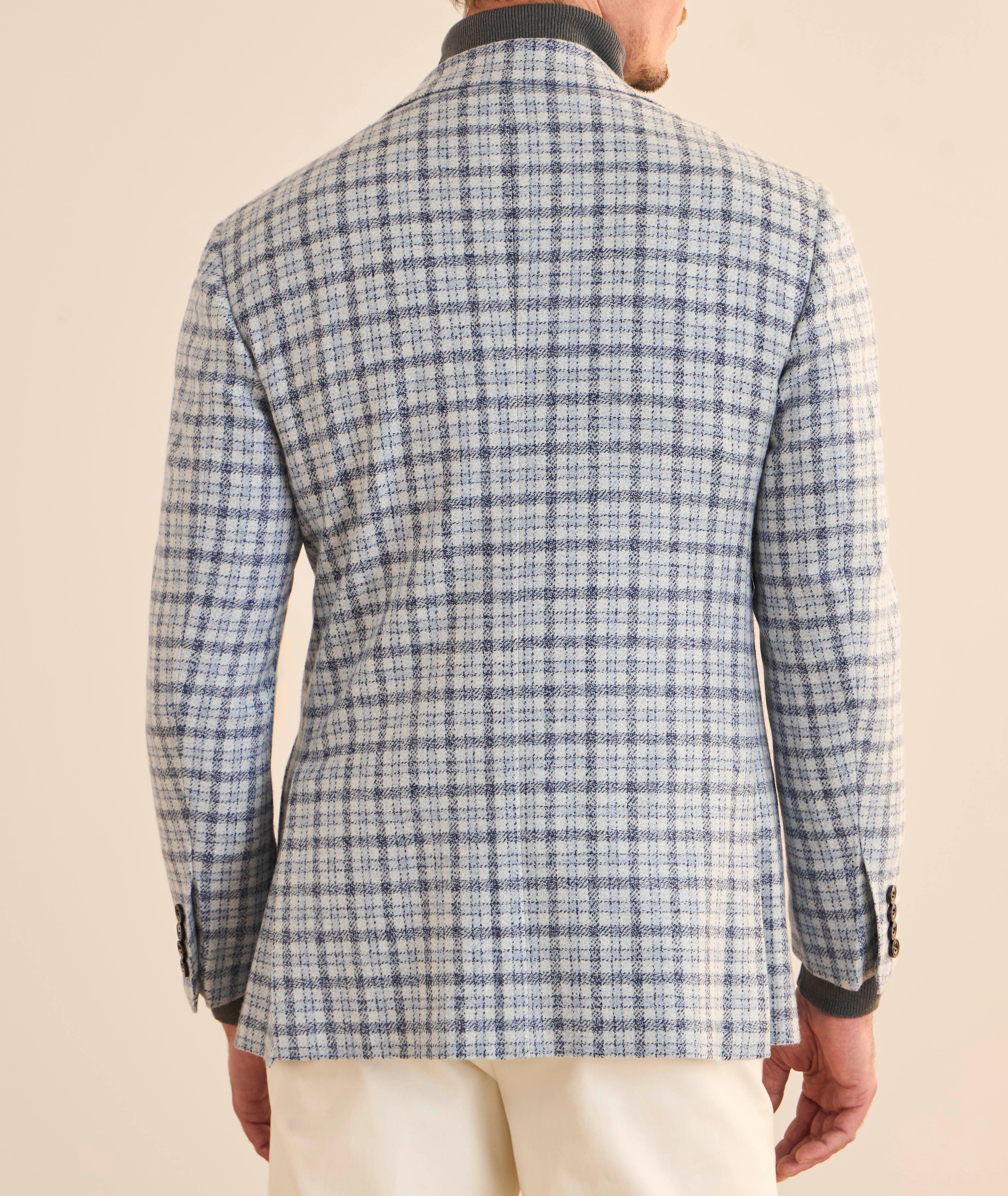 Checked Cashmere Sport Jacket image 2