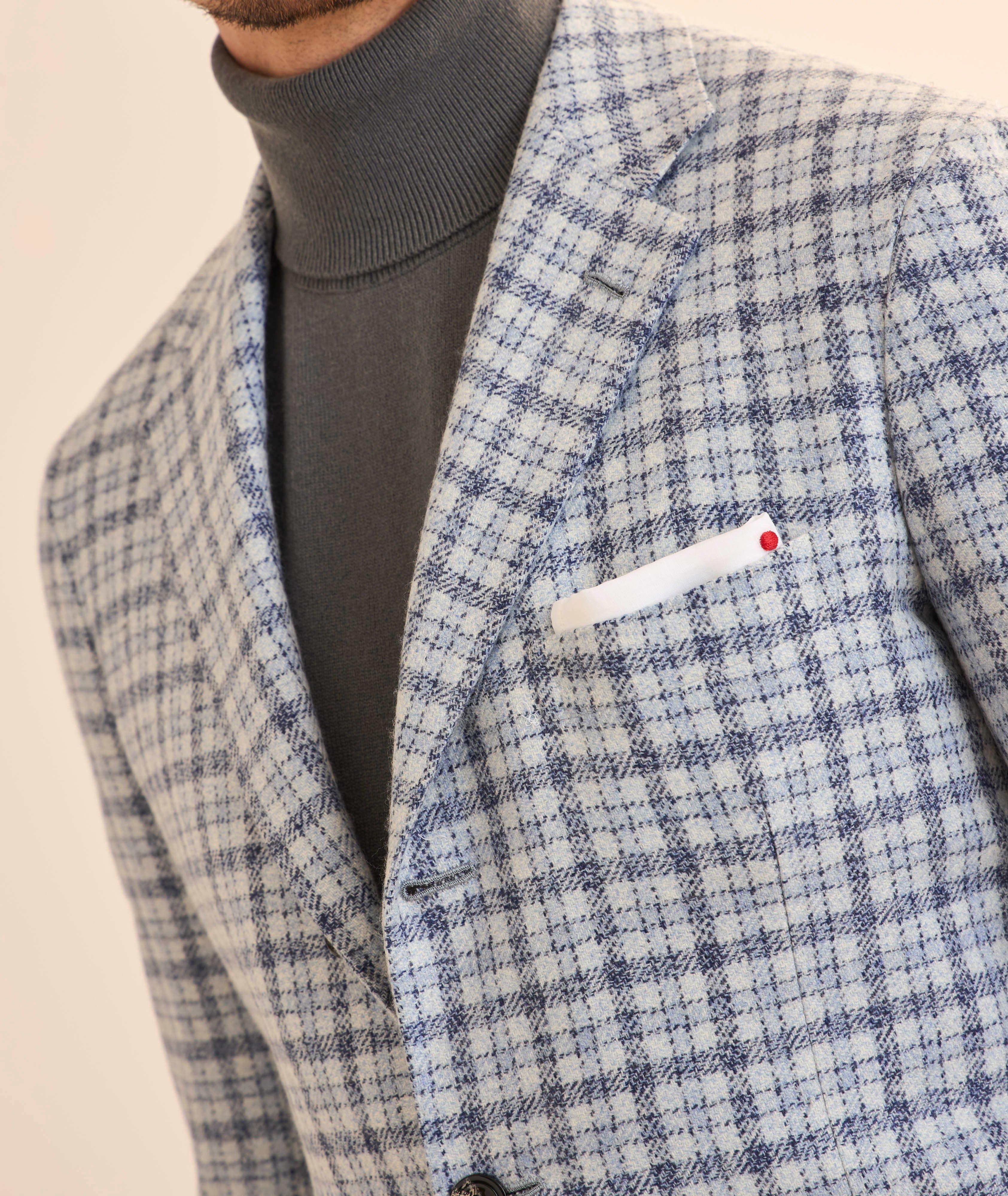 Checked Cashmere Sport Jacket image 3