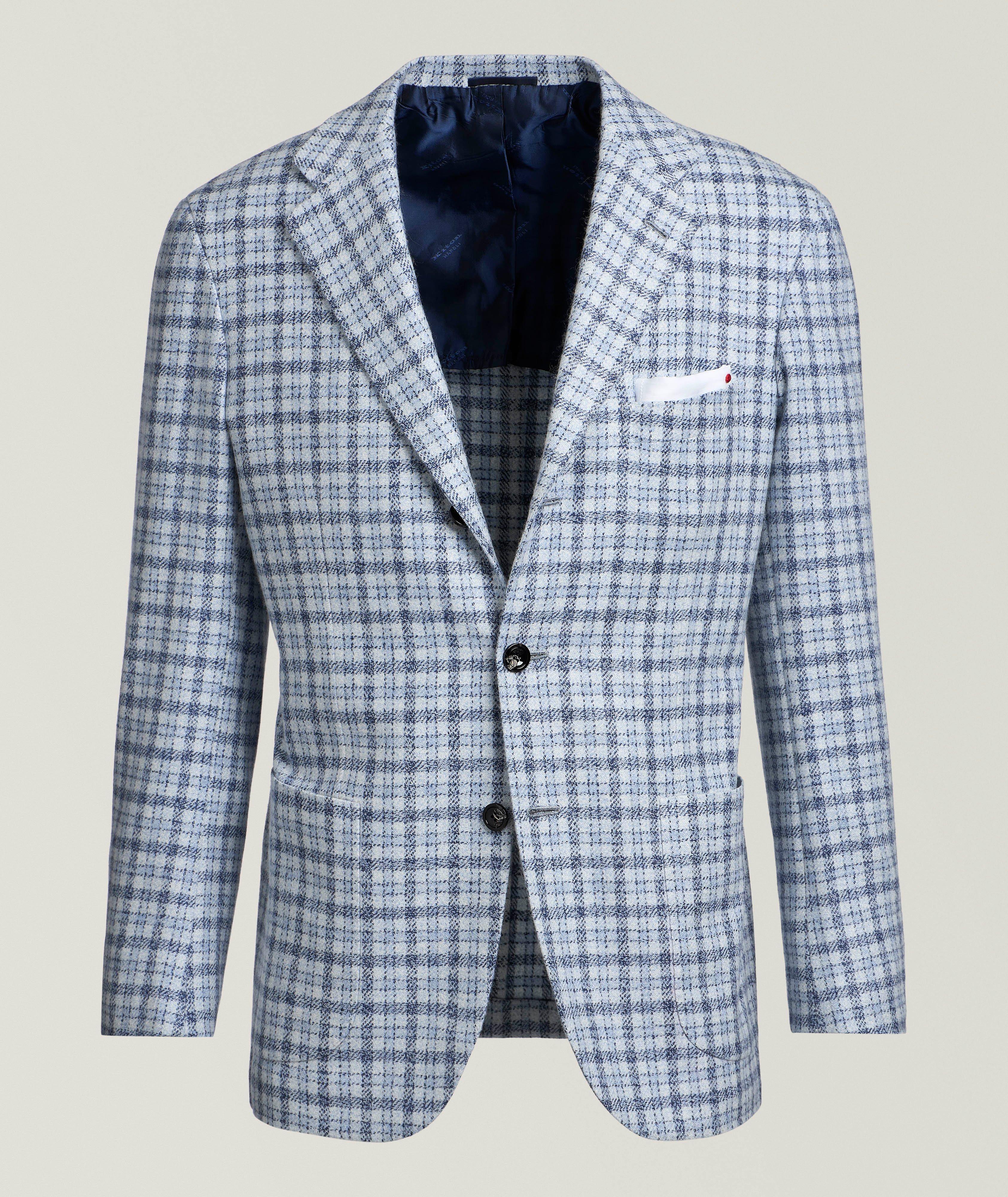 Checked Cashmere Sport Jacket image 0