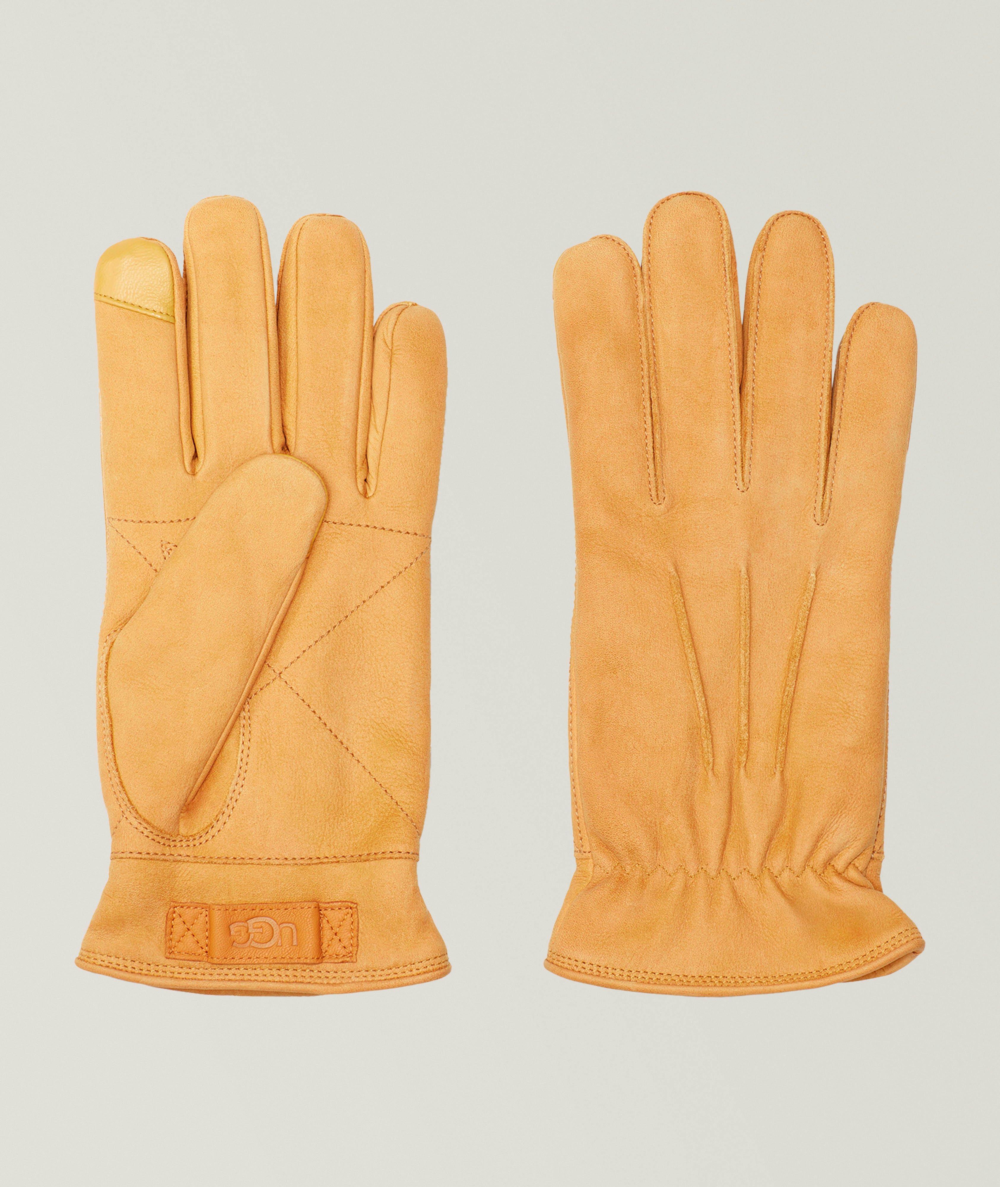Gants en cuir à trois surpiqures image 0