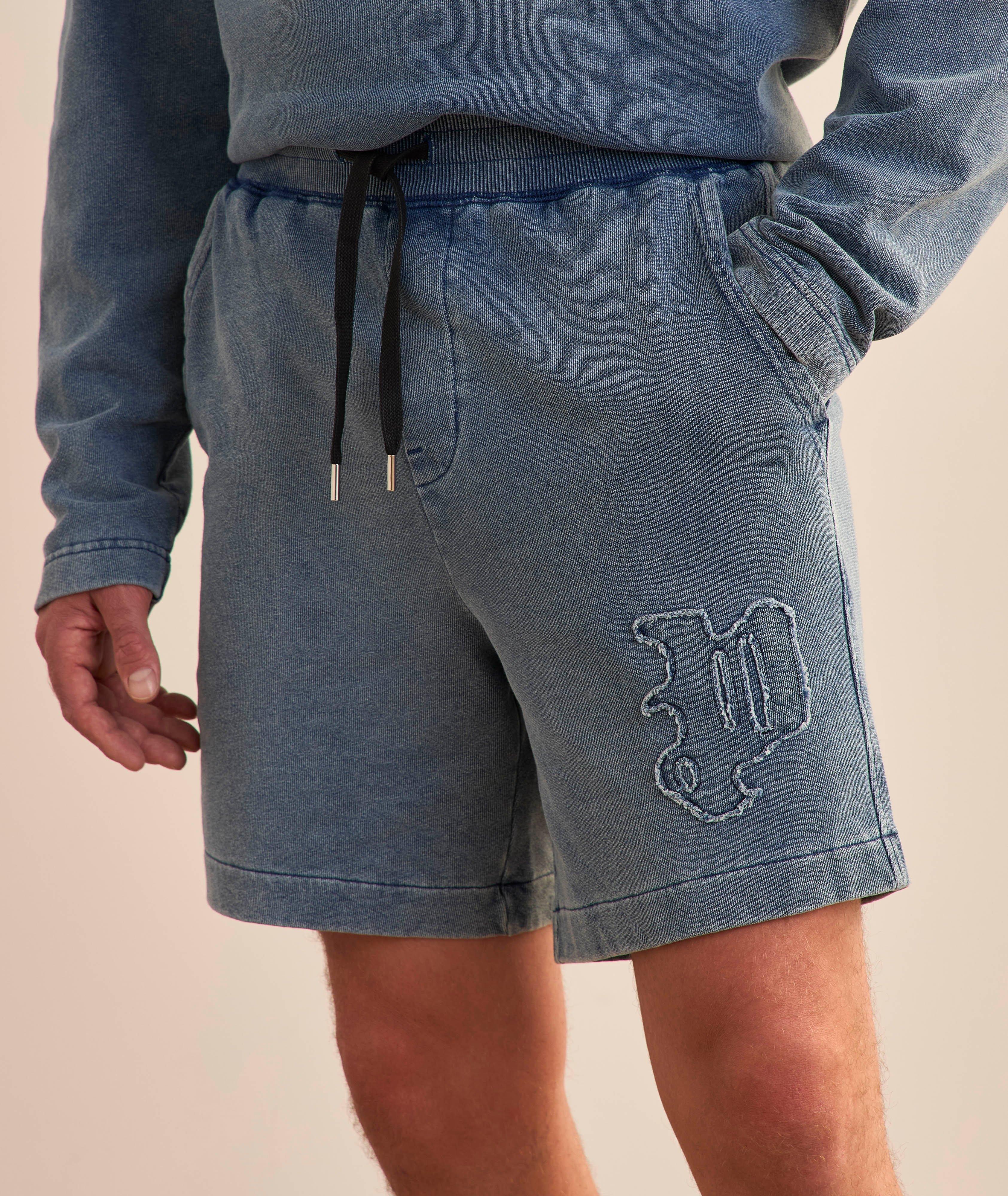 Short en molleton épais avec logo image 1
