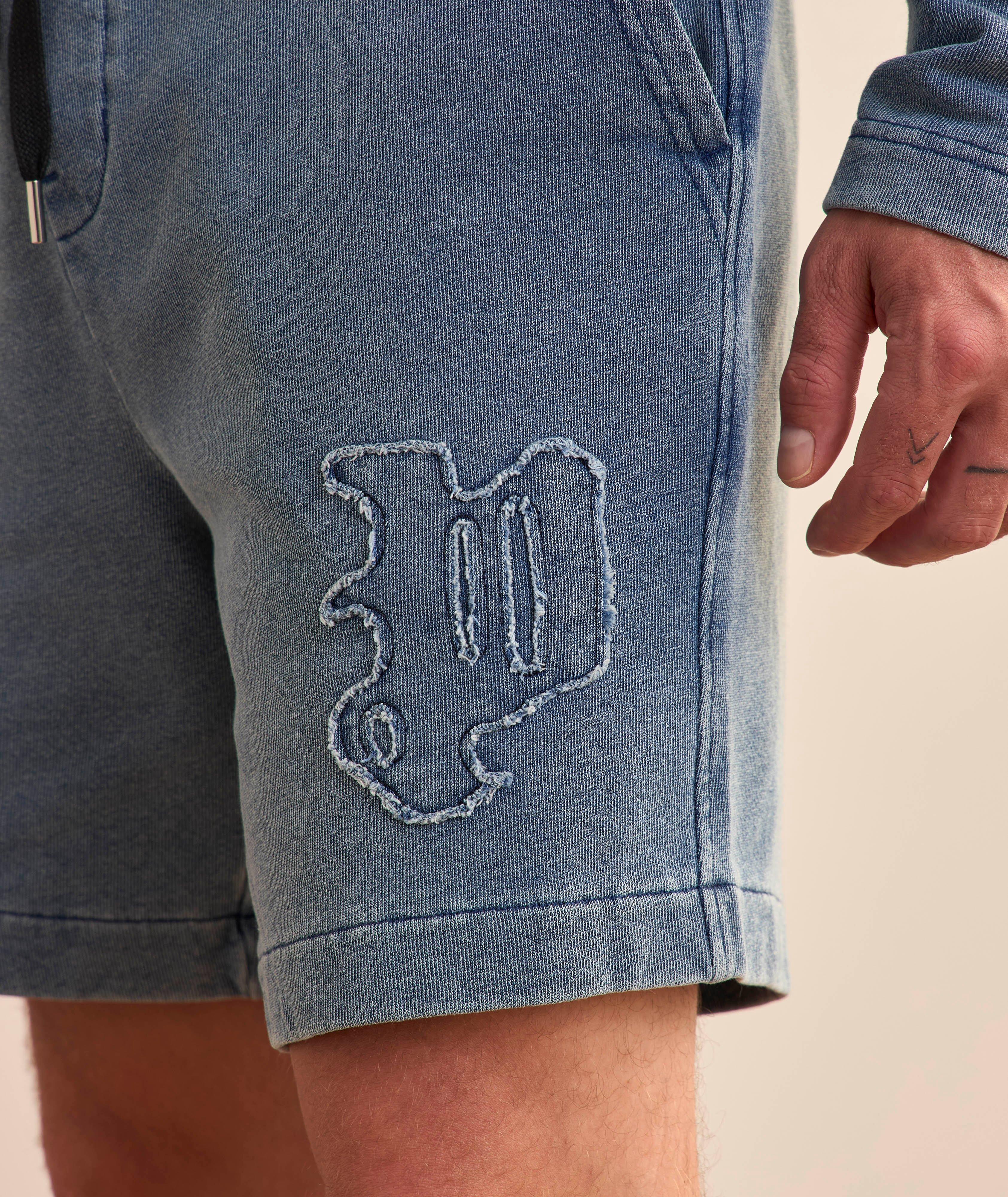 Short en molleton épais avec logo image 2