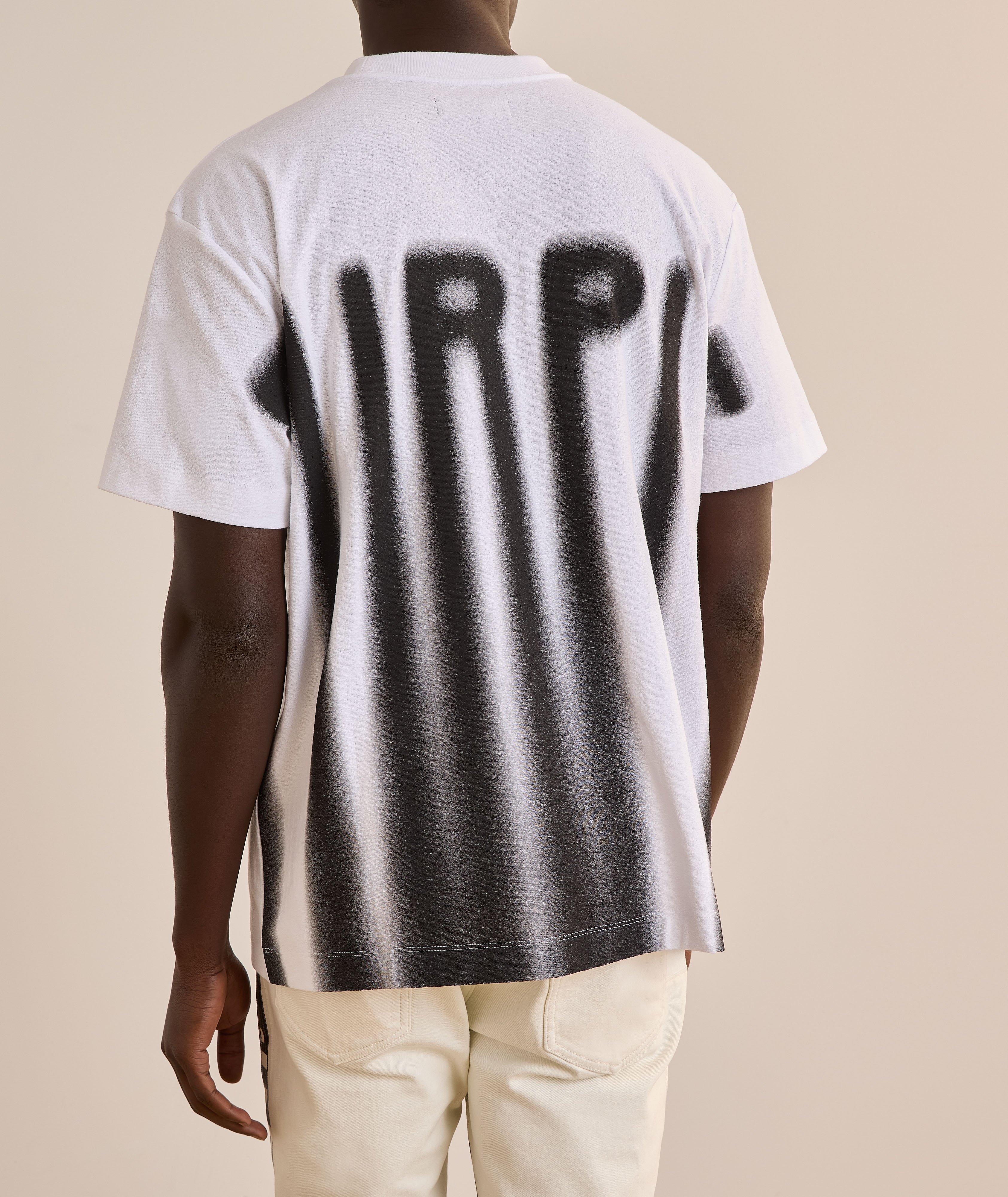 T-shirt en coton avec logo flou image 3