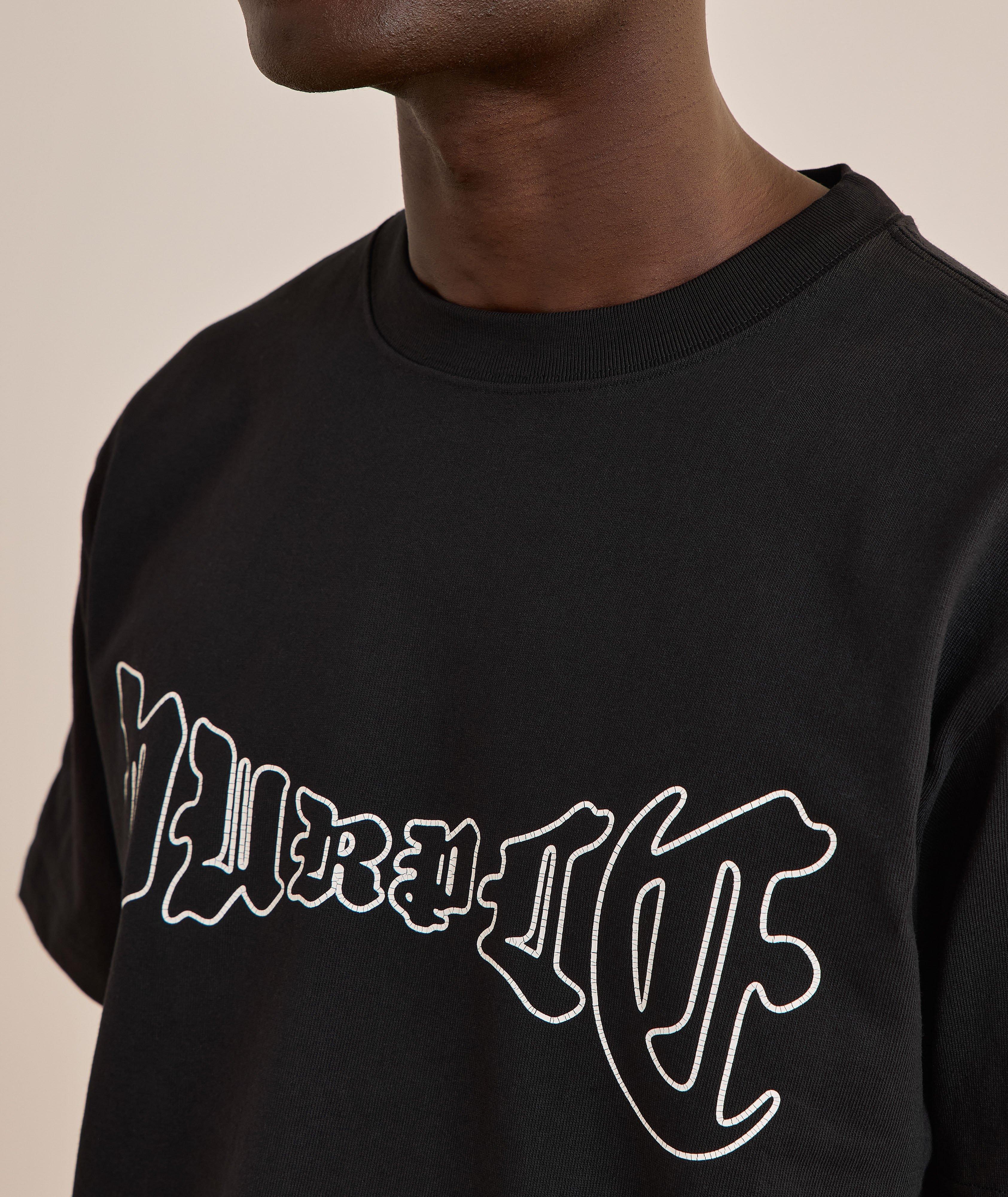 T-shirt en coton avec logo arqué image 3