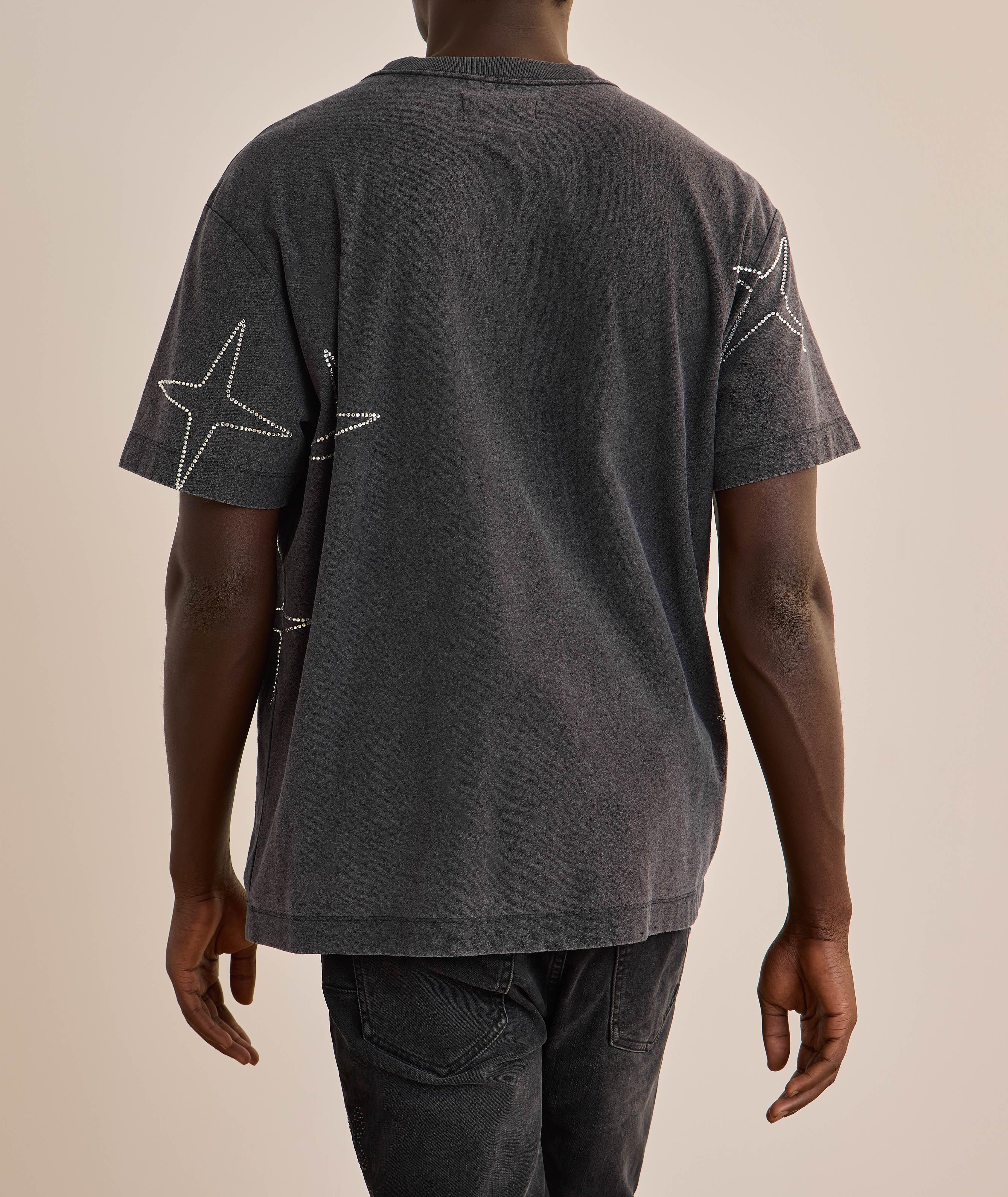 Crystal Star Logo Cotton T-Shirt  image 2