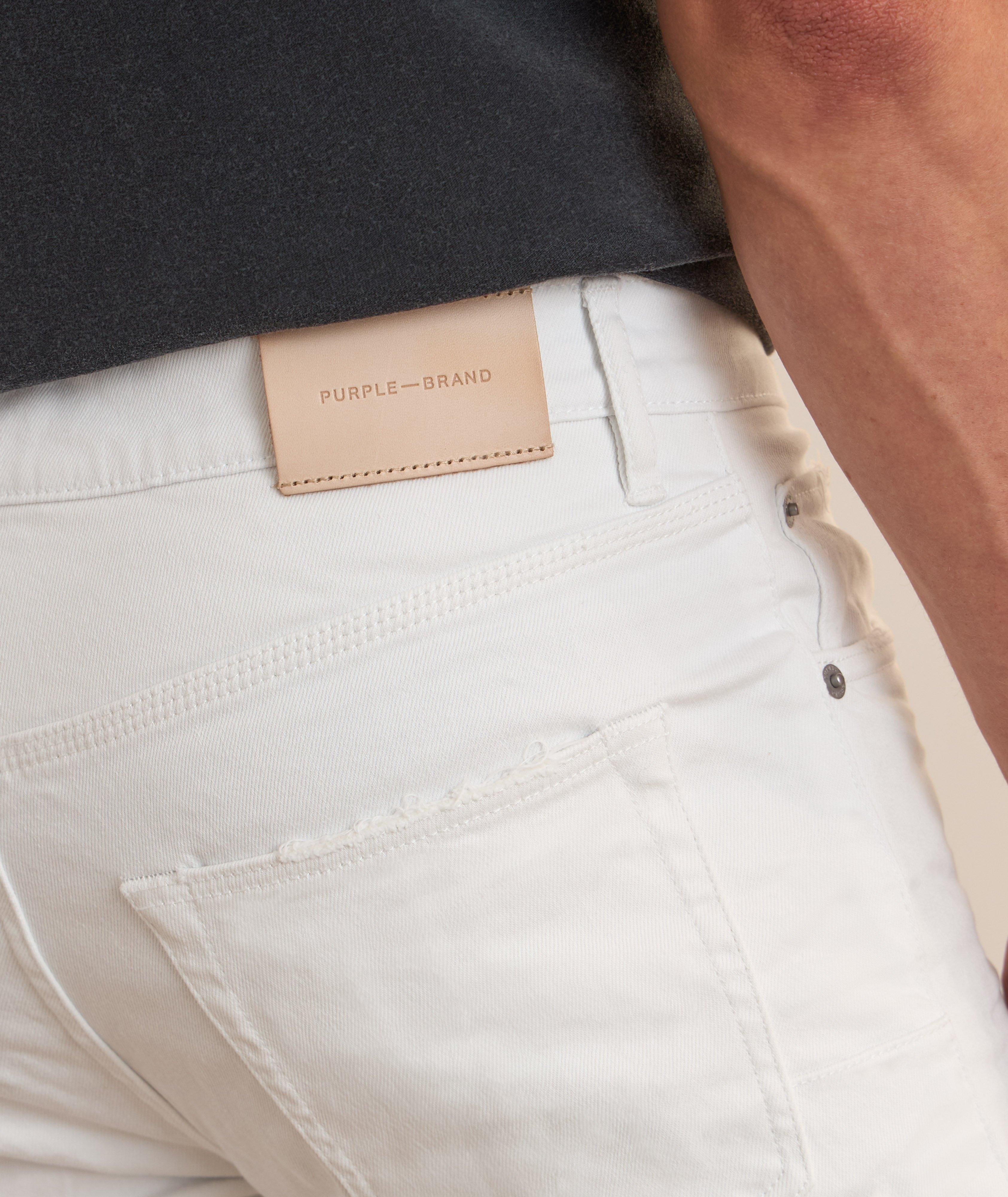 P001 3D Wrinkle Skinny Jeans image 3
