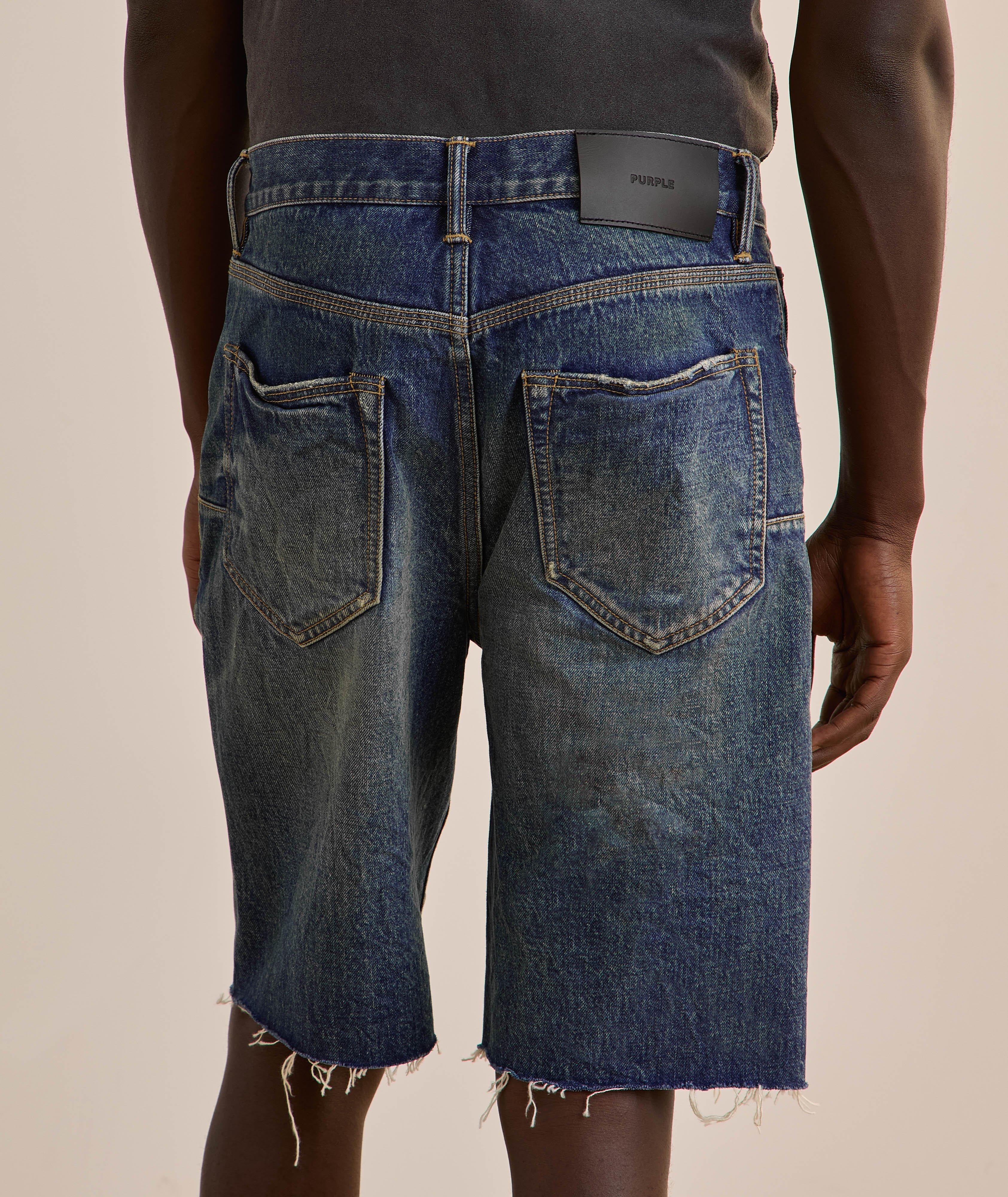 Short P059 en denim image 2