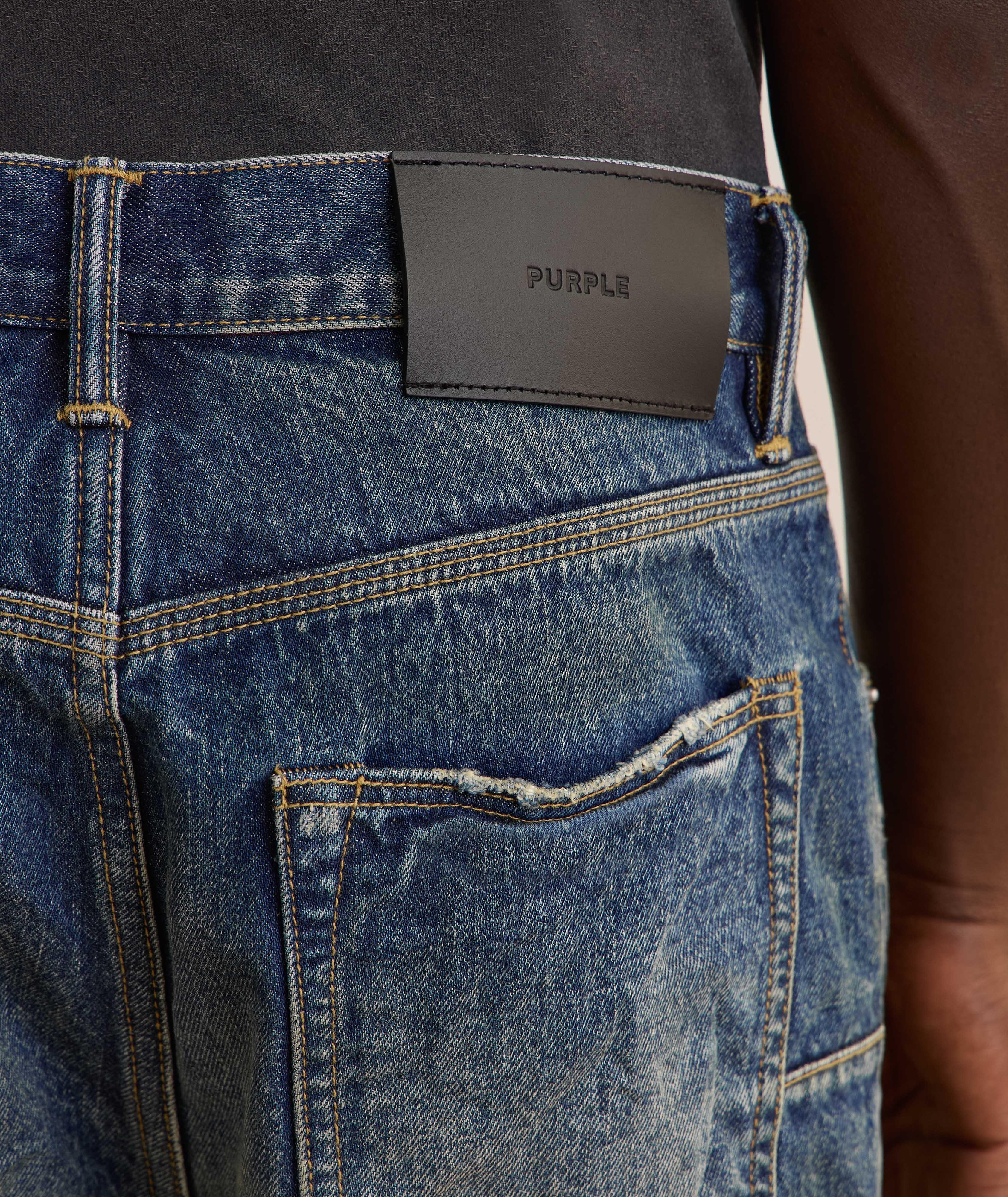 Short P059 en denim image 3