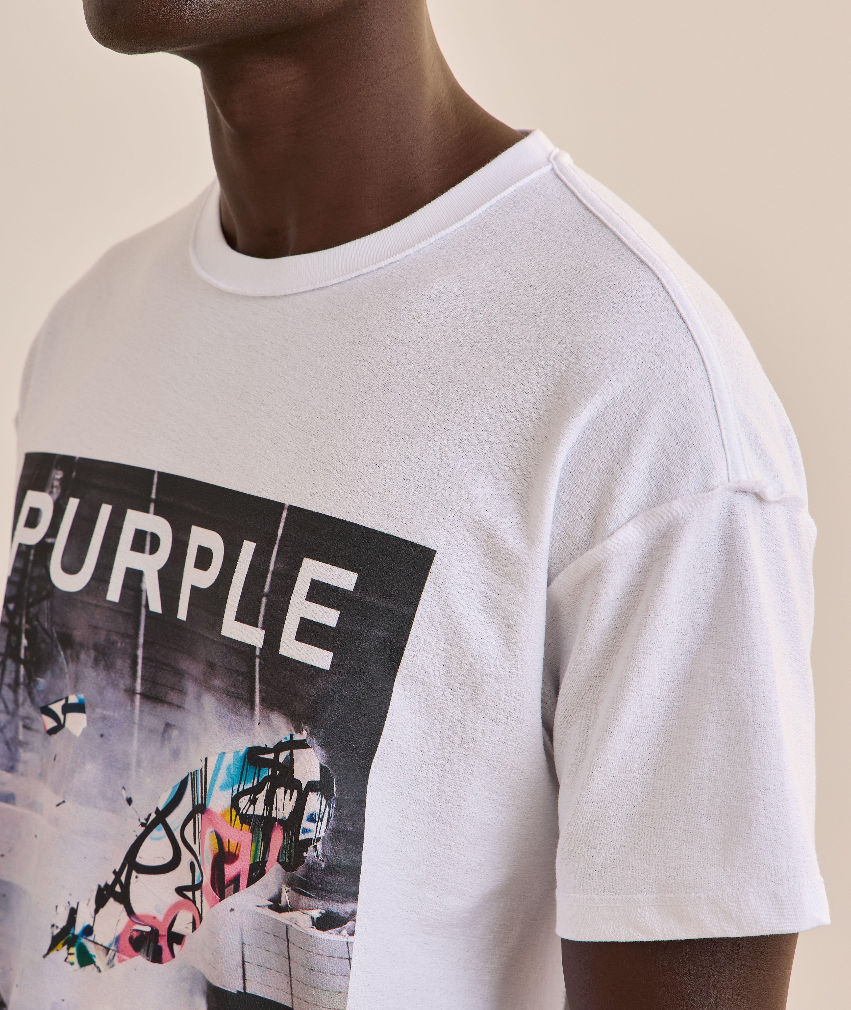 T-shirt en coton aux coutures inversées image 3