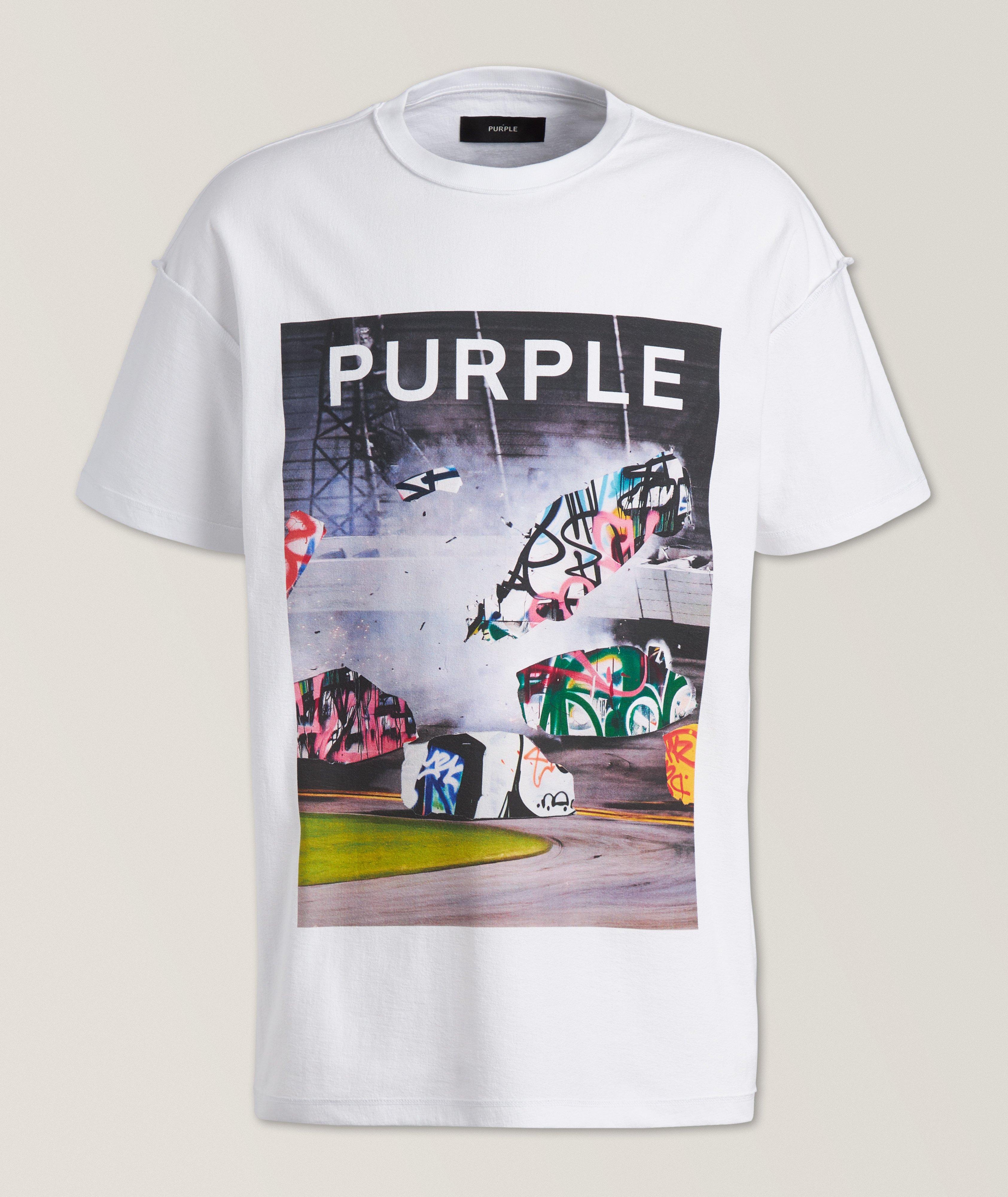 T-shirt en coton aux coutures inversées image 0