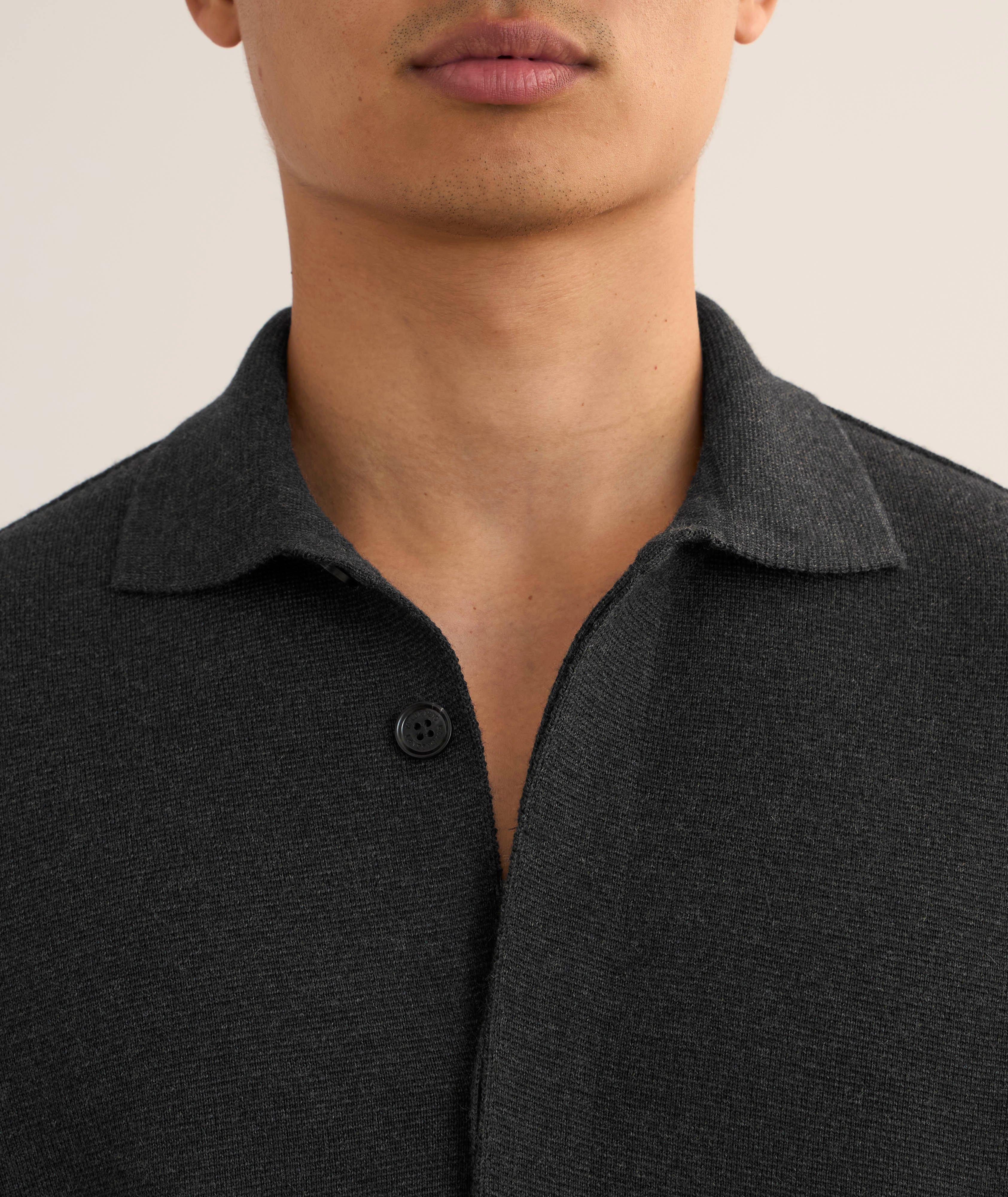 Milano Stitch Virgin Wool Overshirt image 4