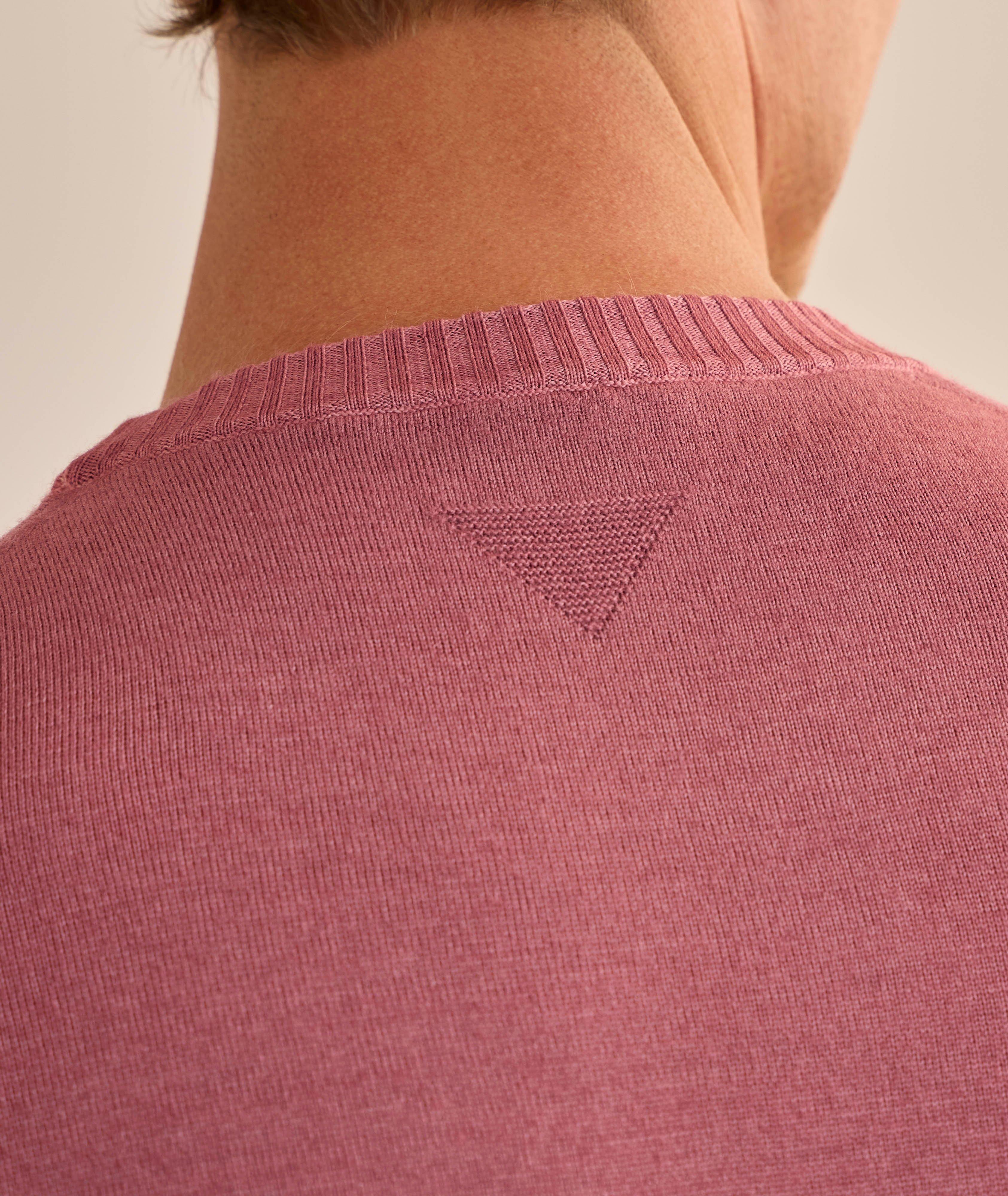 Garment-Dyed Virgin Wool Sweater image 3