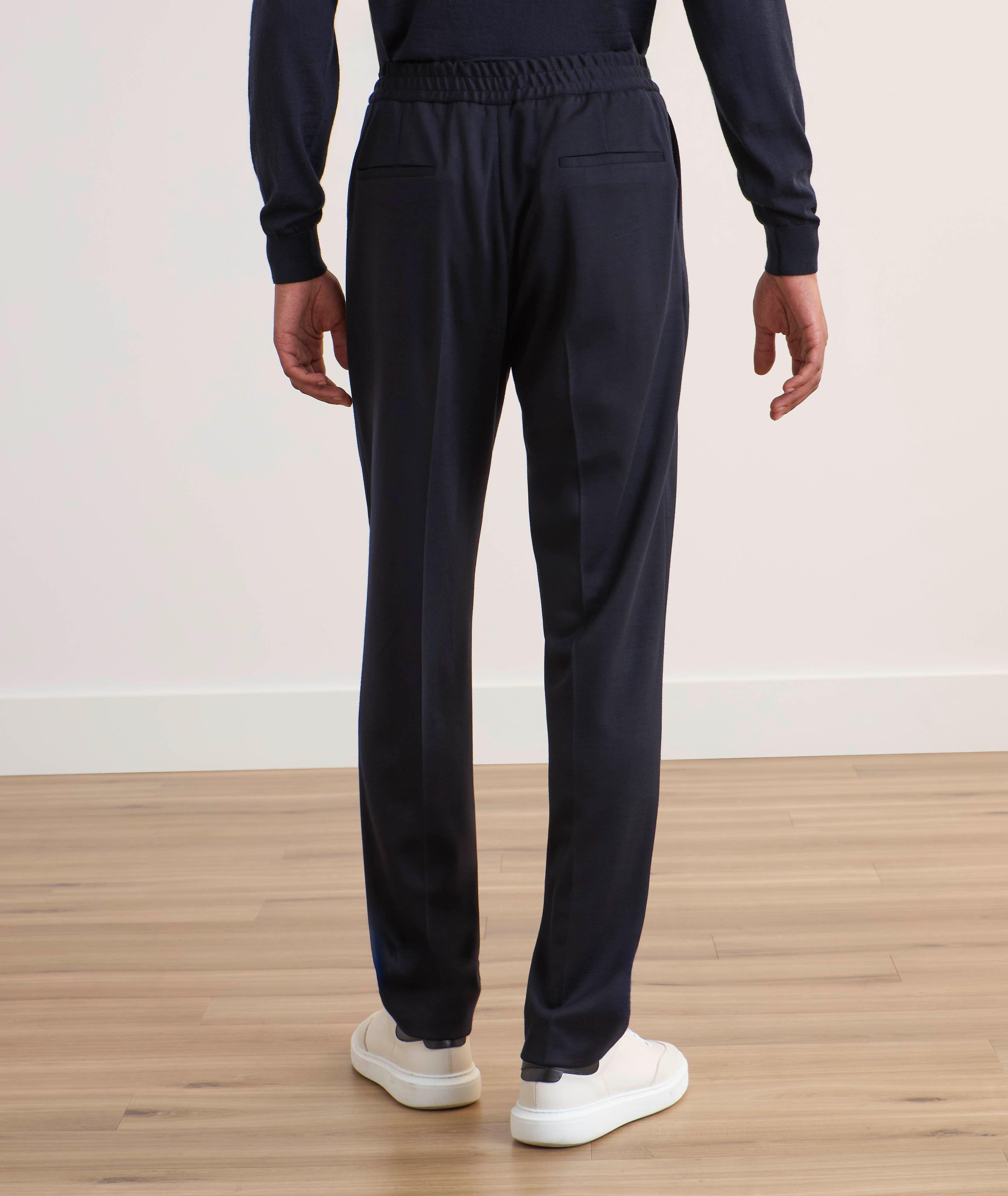 Drawstring Tapered Pants image 2
