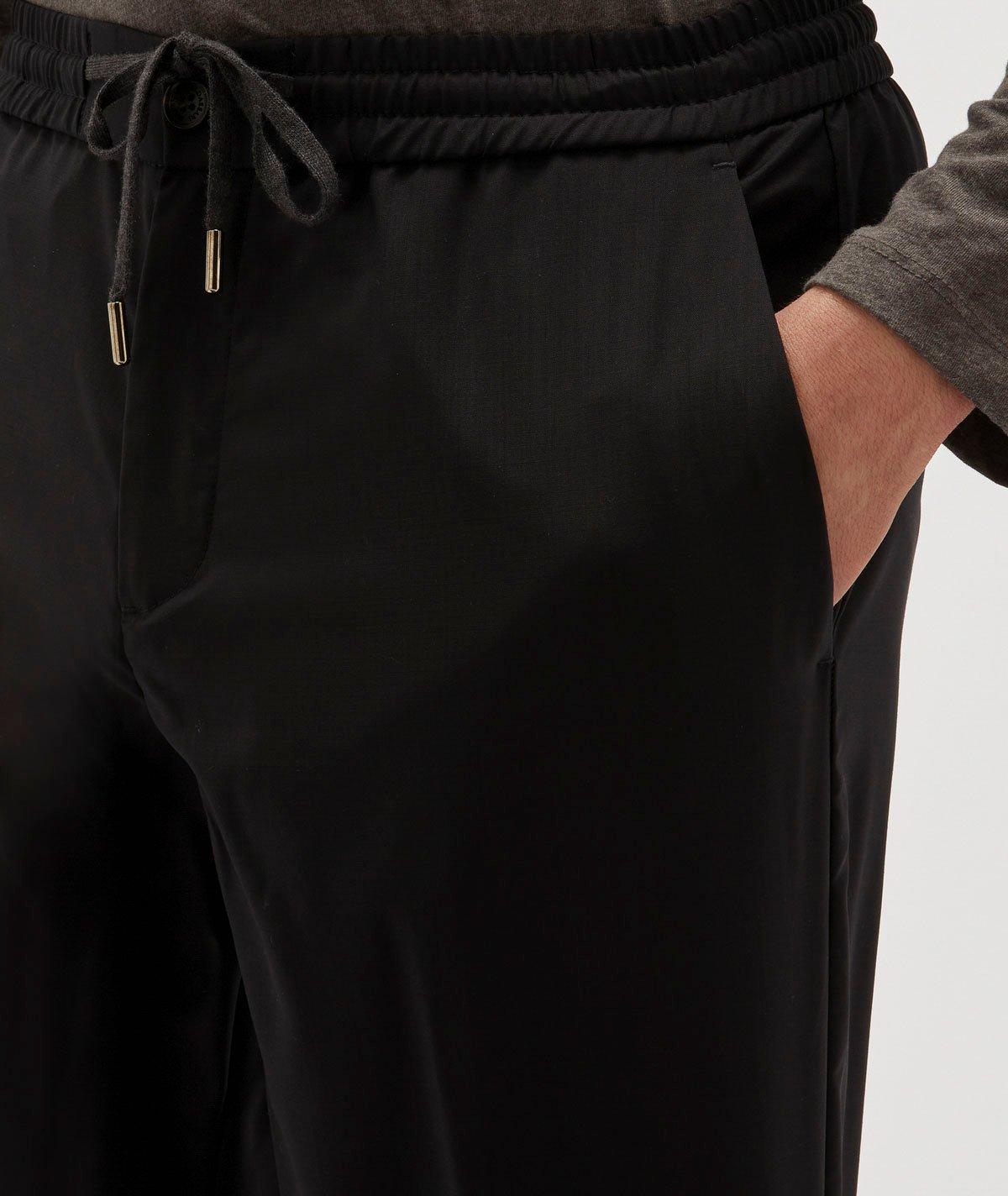 Drawstring Tapered Pants image 3