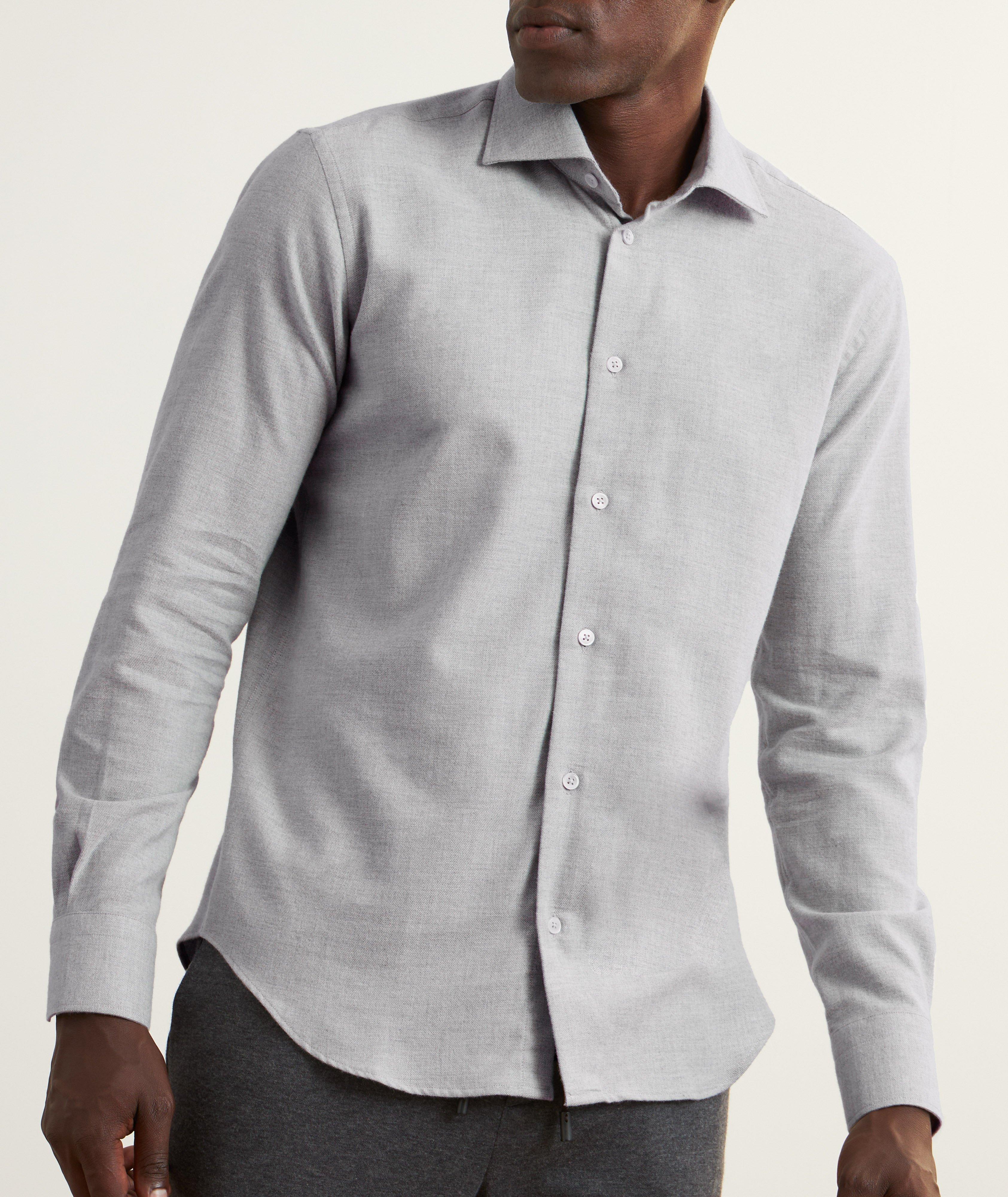 Chemise en coton brossé image 1