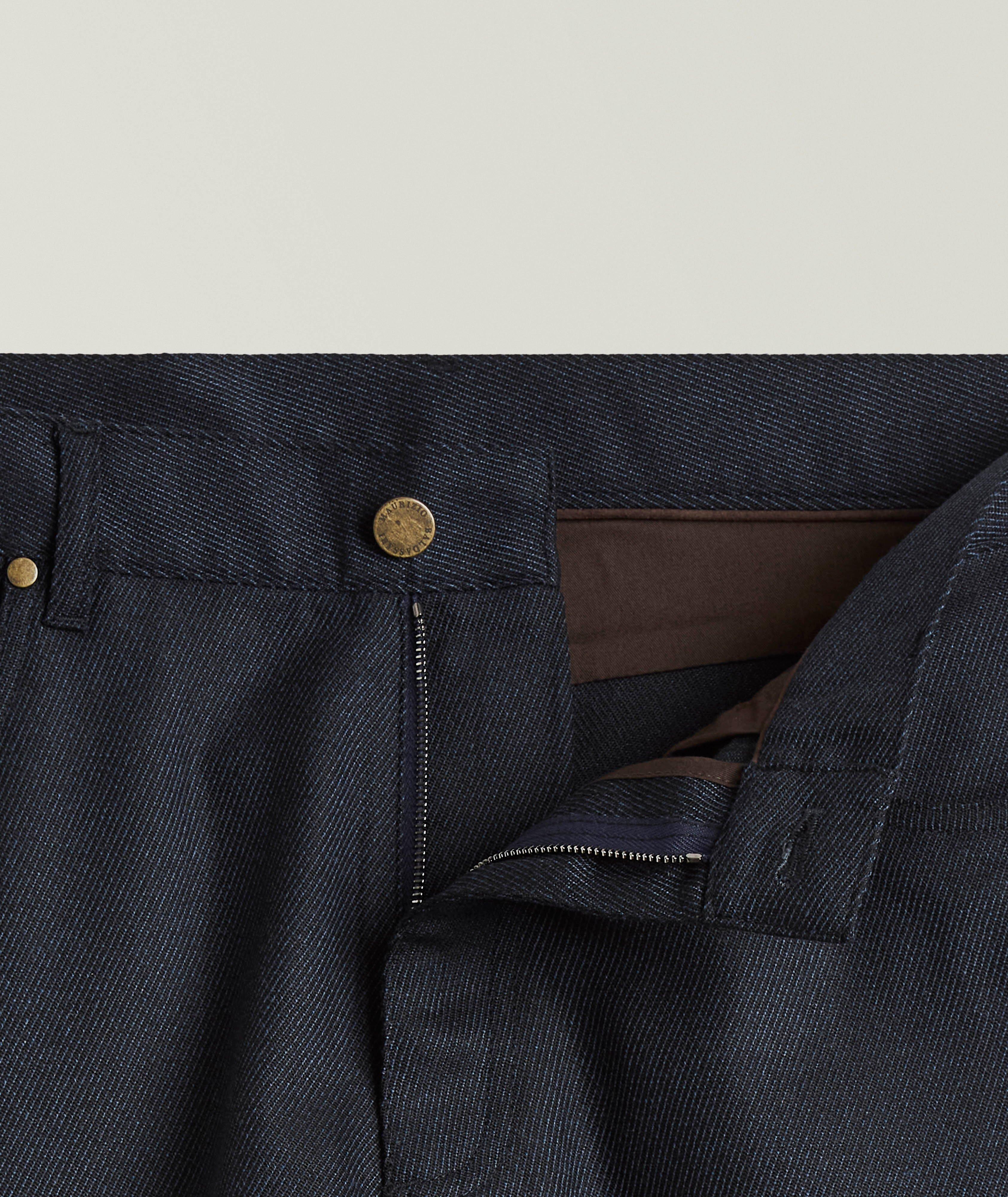 Pantalon en laine vierge extensible image 5