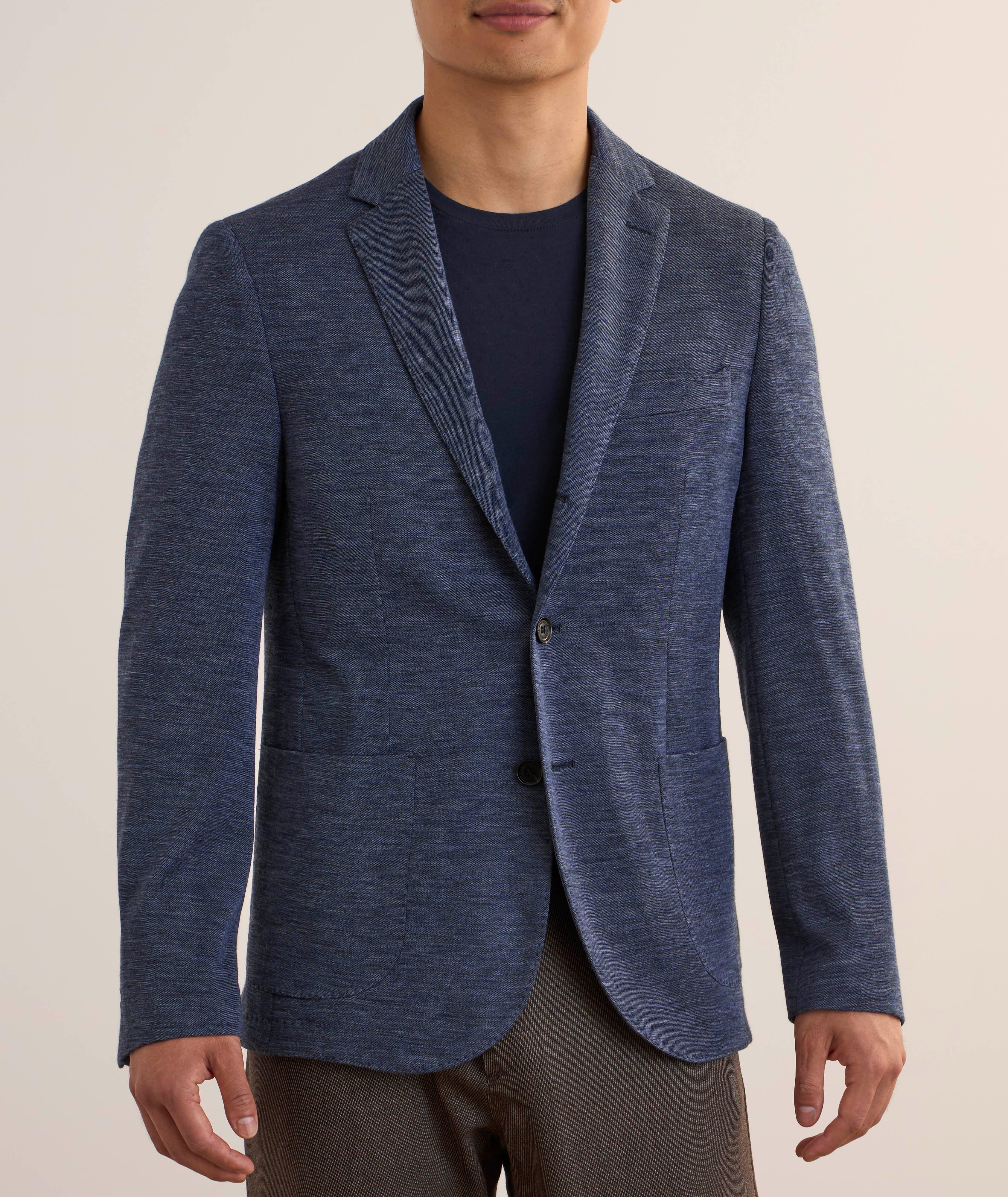 Mélange Virgin Wool Sport Jacket image 1